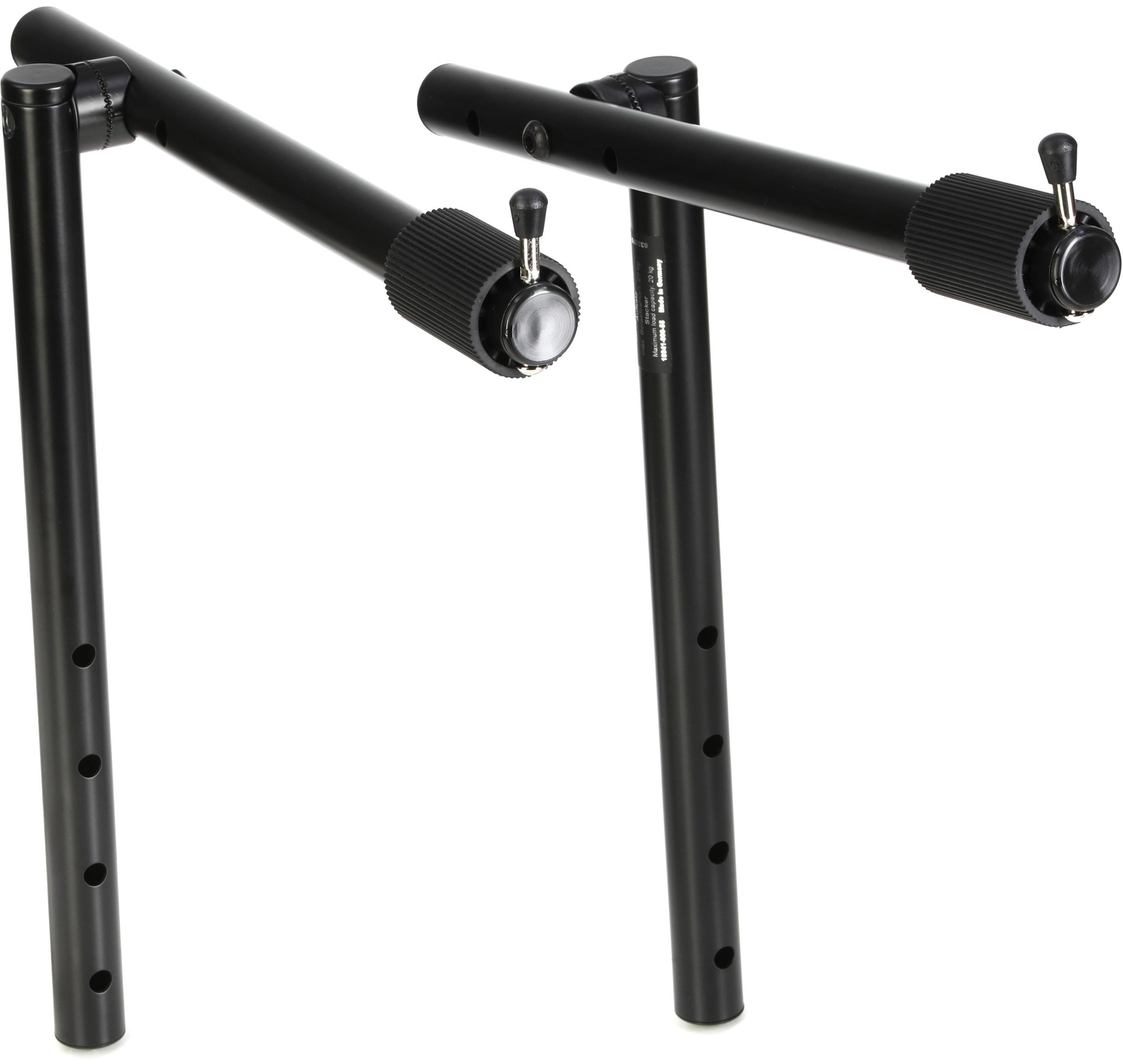 K&M 18952 Stacker for Keyboard 18950/18953 Stands | Sweetwater K&M 18952 Stacker for Keyboard 18950/18953 Stands | Sweetwater