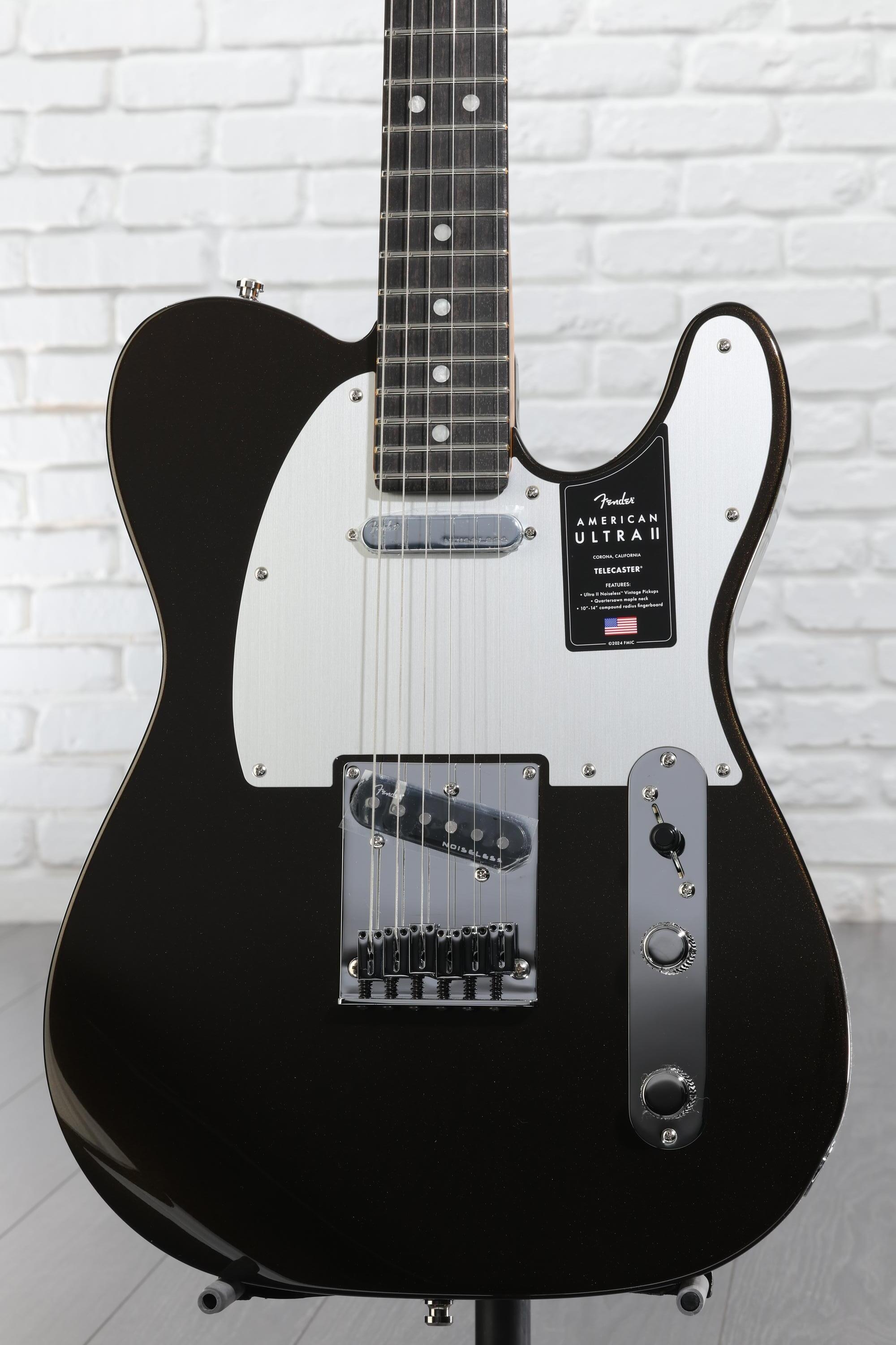 ギター Fender USA American Ultra Telecaster Fender American Ultra II Telecaster Electric Guitar - Texas Tea