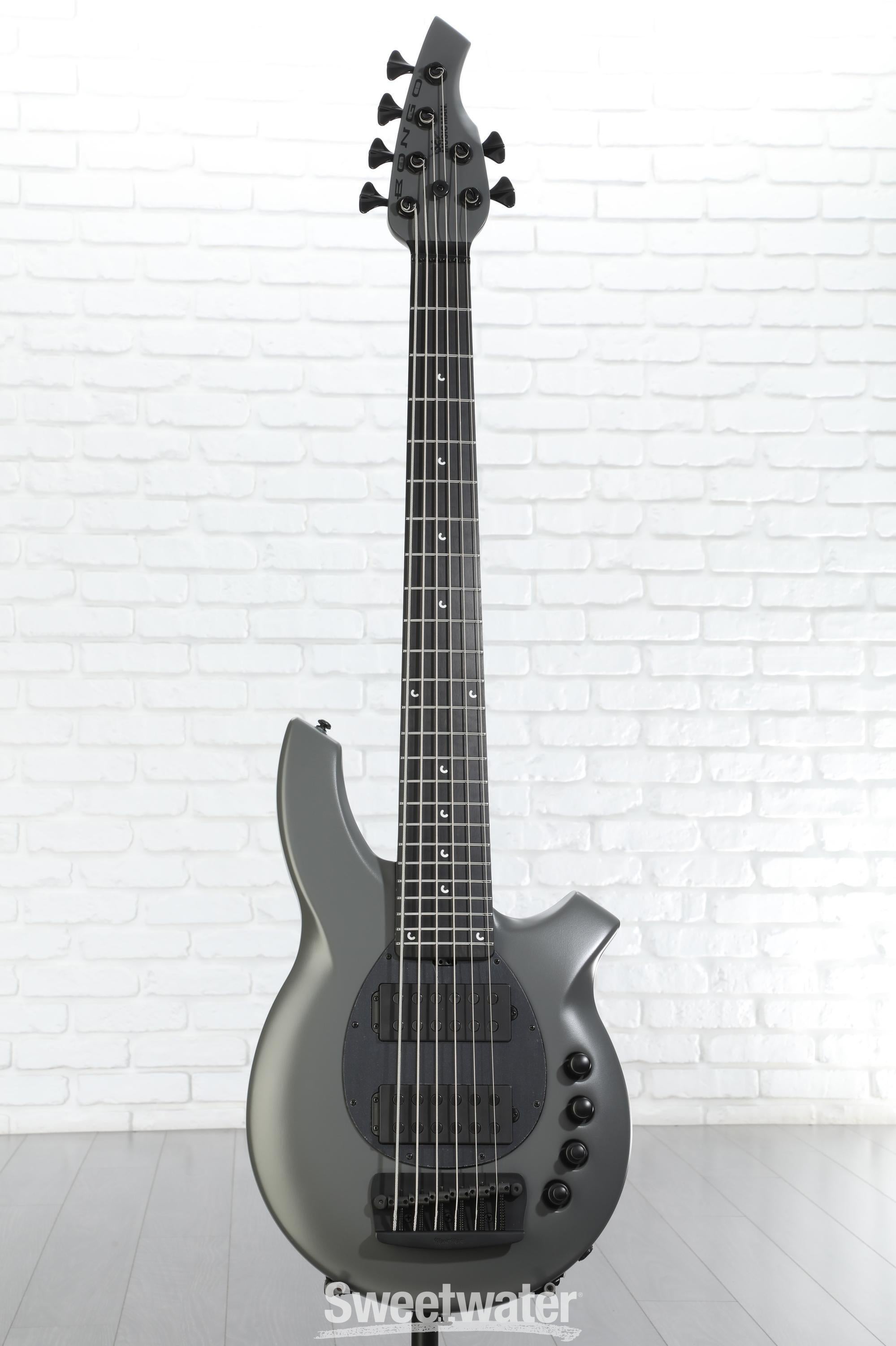 Ernie Ball Music Man Bongo 6HH Electric Bass Guitar - Titan