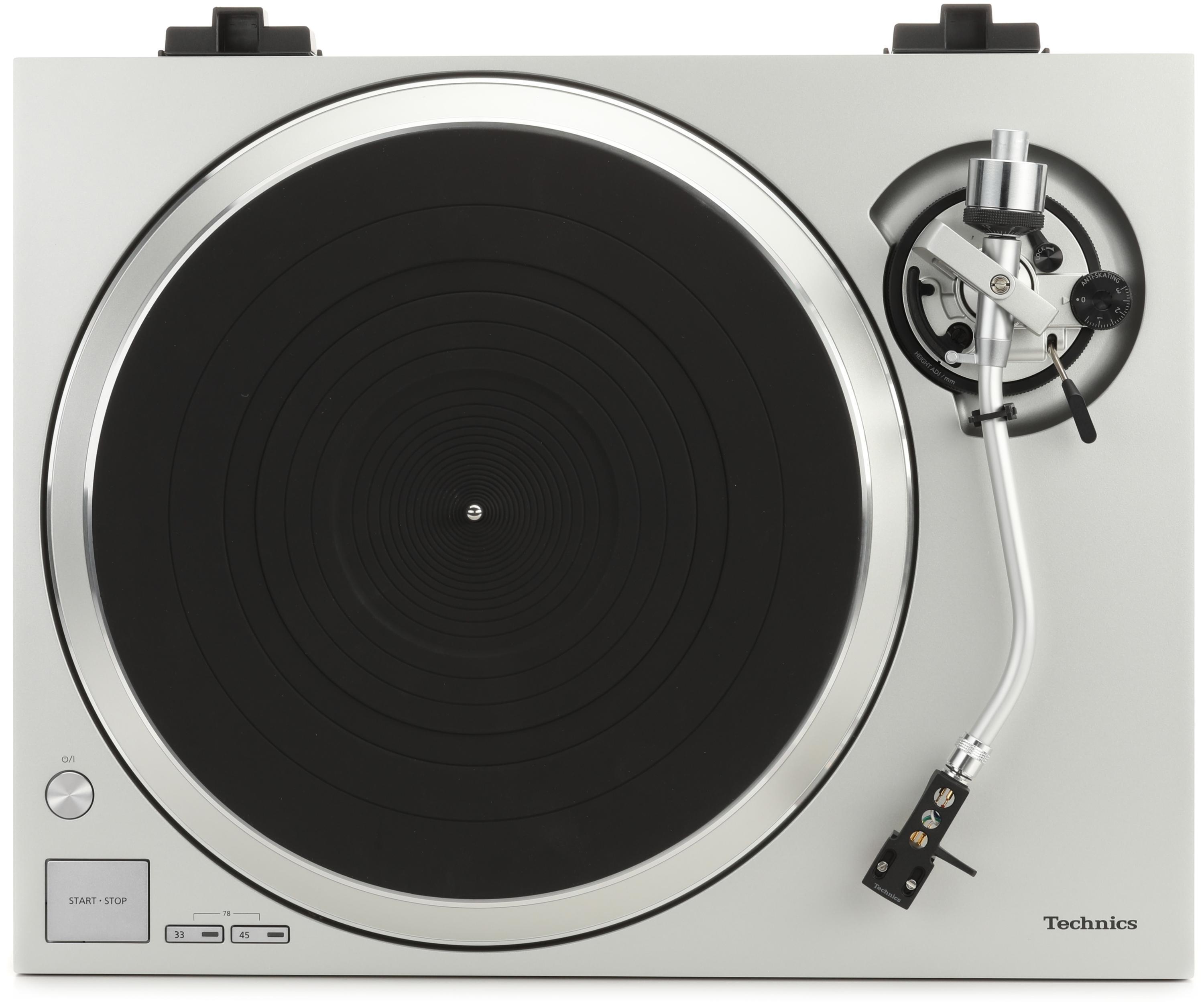 Technics ミニコンポ シルバー Technics SL-1500C Turntable System - Silver | Sweetwater