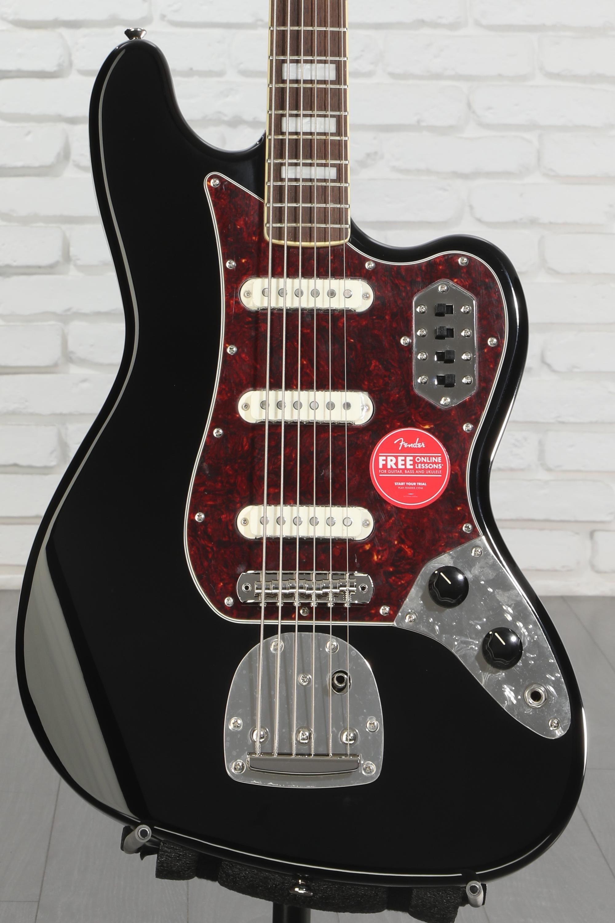 Squier by Fenderベース Classic Vibe Bass VI Amazon.com: Squier Classic Vibe 6-String Bass VI, Black, Laurel