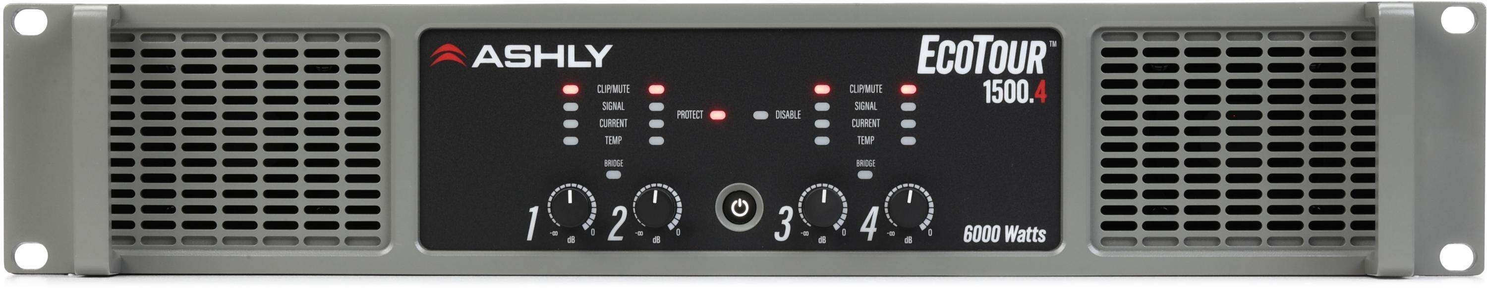 Photo of Ashly EcoTour 1500.4 Power Amplifier