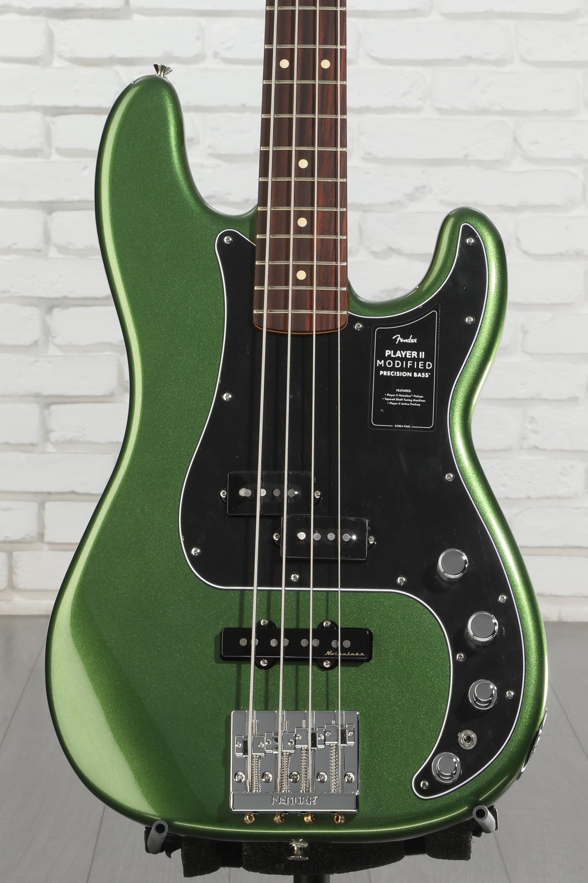 Fender Player II Modified Active Precision Bass - Harvest Green