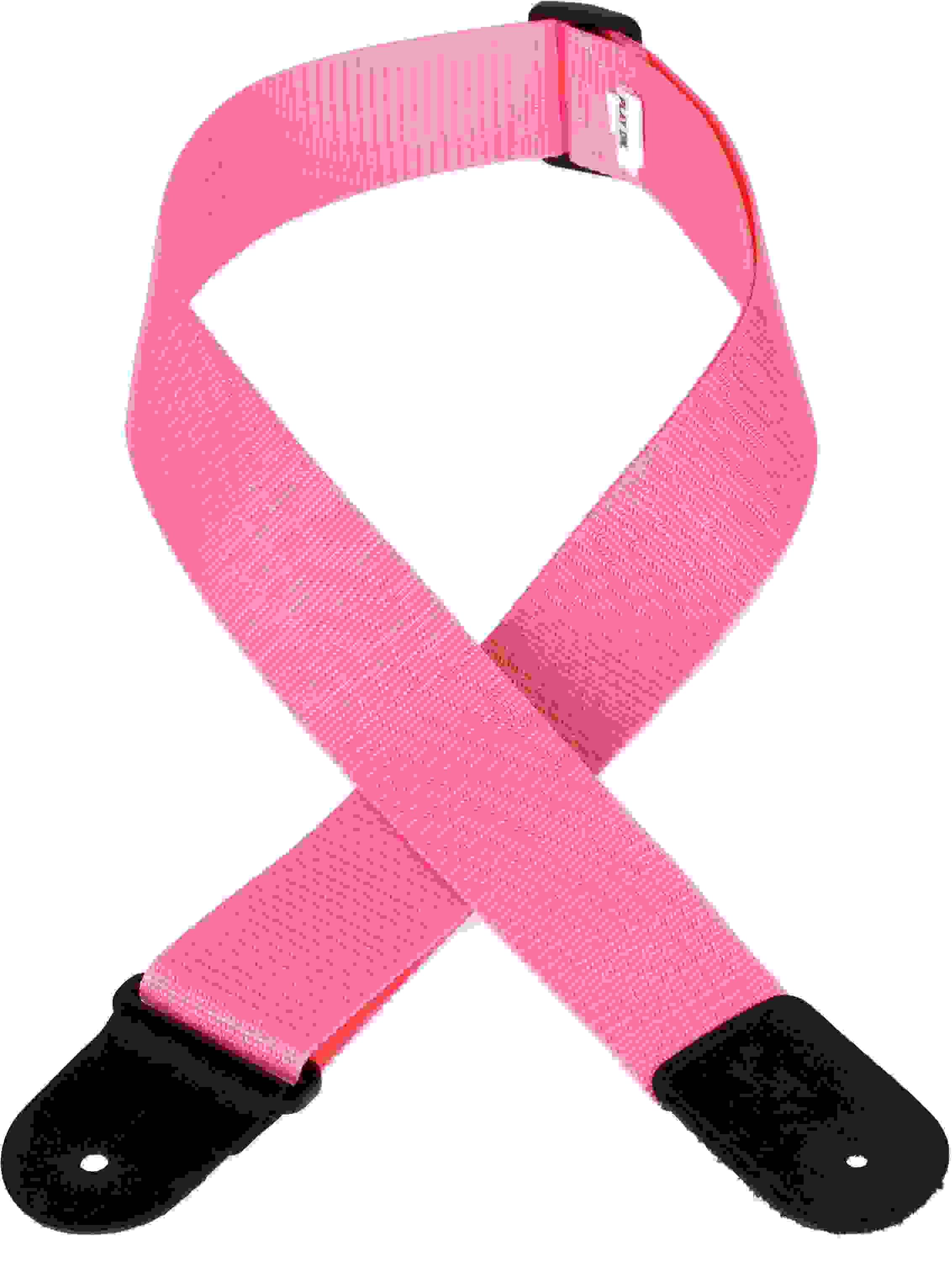Levy's M8POLY 2-inch Woven Polypropylene Guitar Strap - Pink