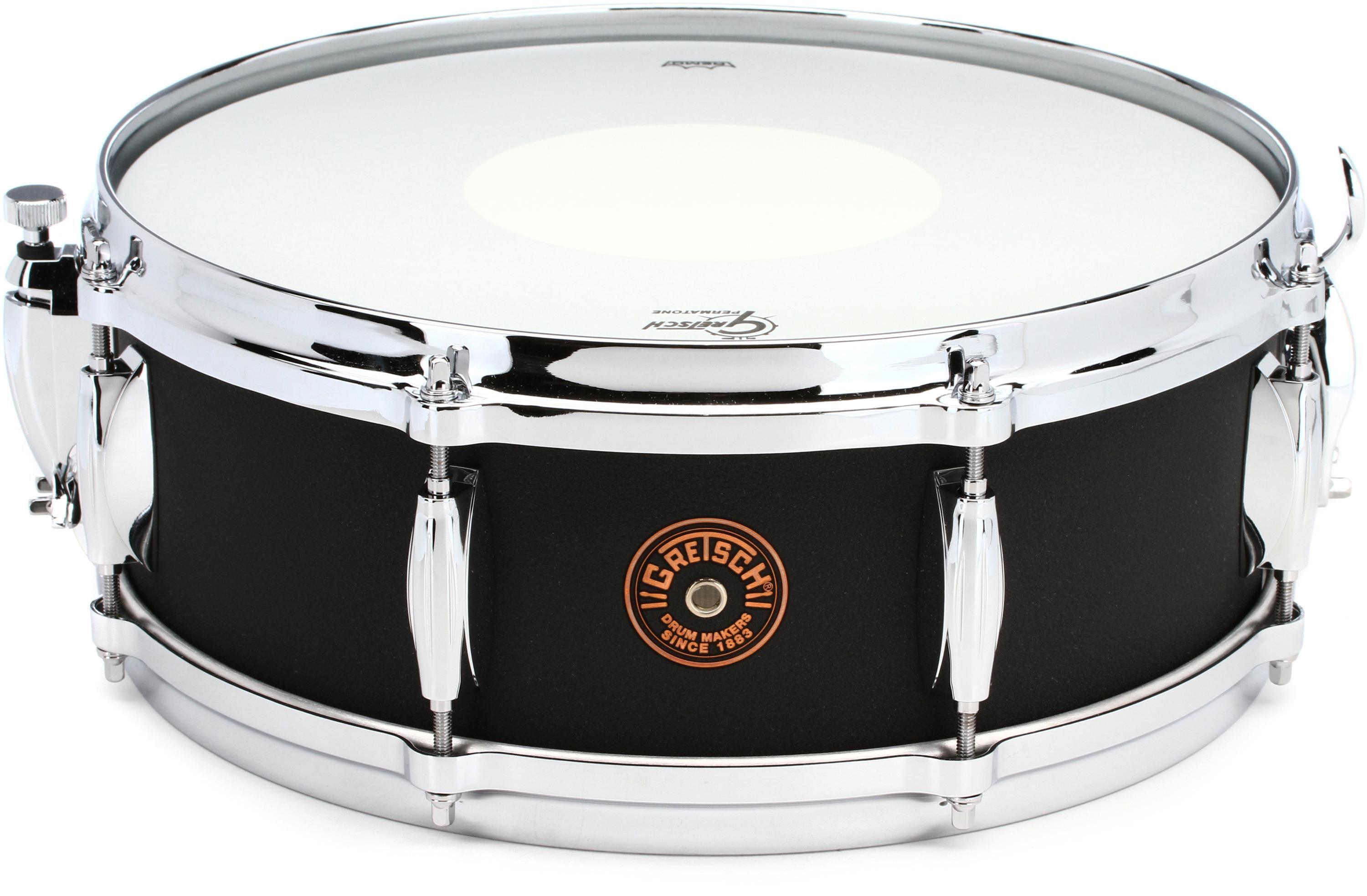 Gretsch Drums USA Black Copper Snare Drum - 5 x 14 inch - Black Powder Coat