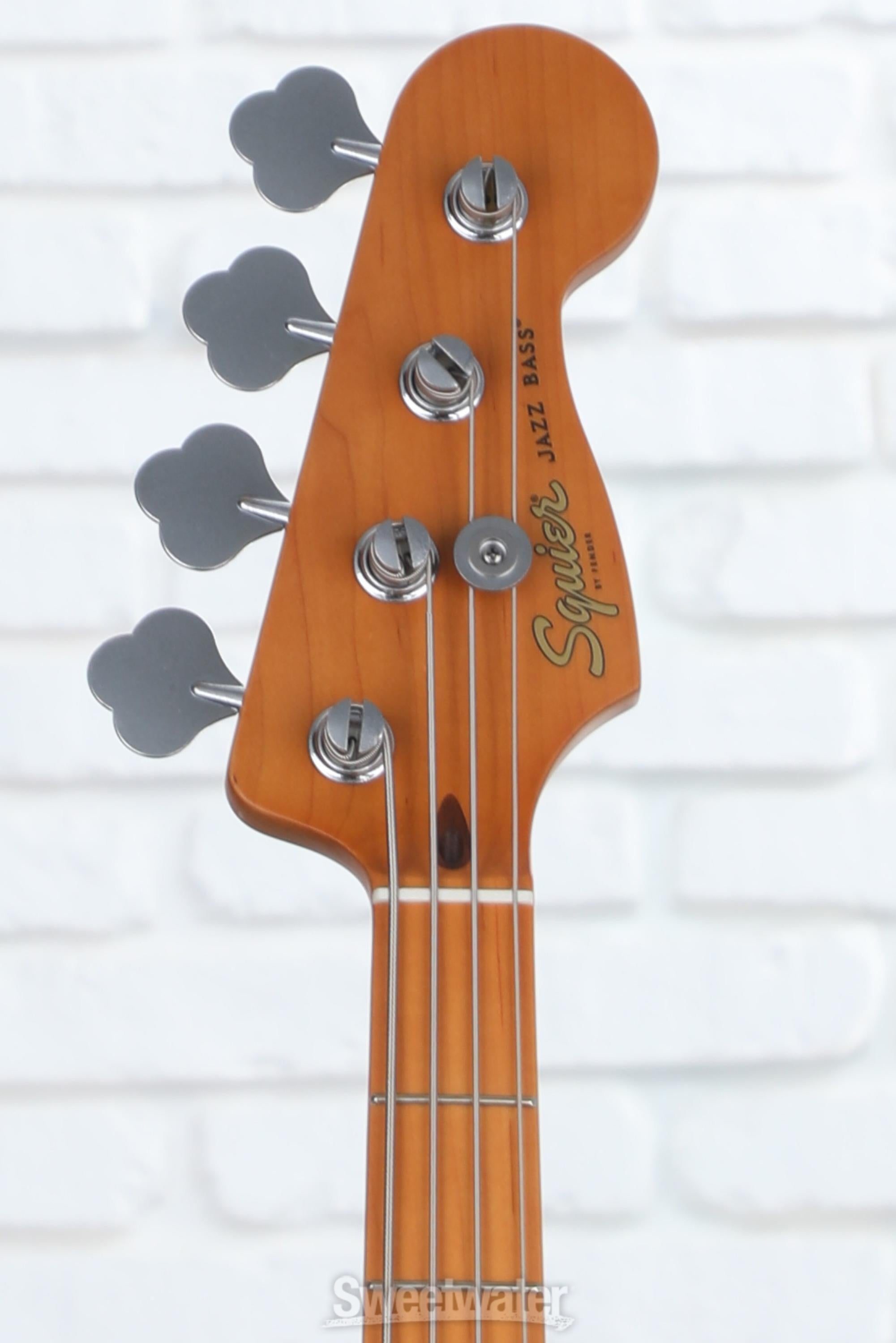ベース Fender Jazz Bass Squier Vintage Squier by Fender 40th Anniversary Jazz Bass Vintage Edition Satin