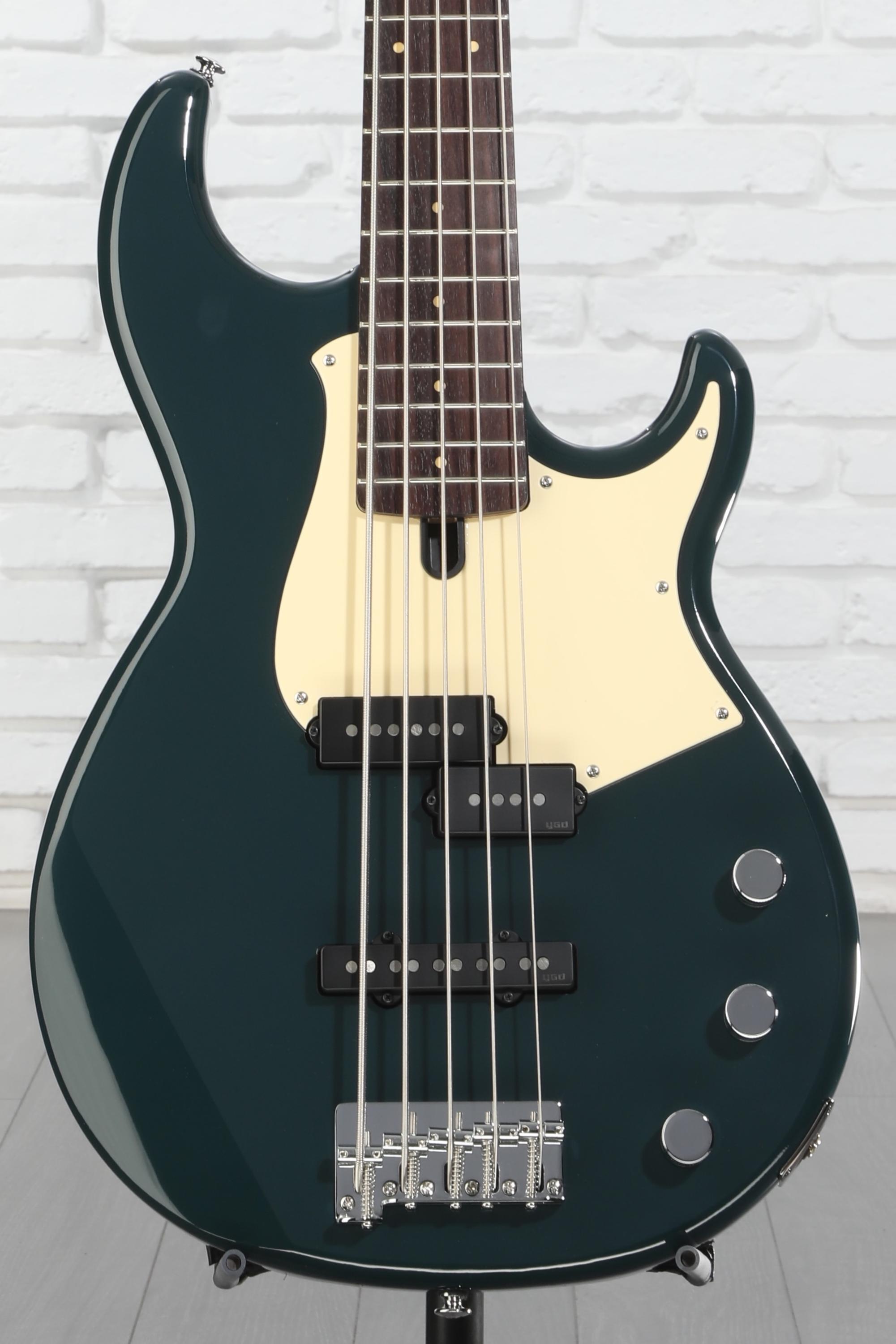 Yamaha BB435 5-string Bass Guitar - Teal Blue | Sweetwater