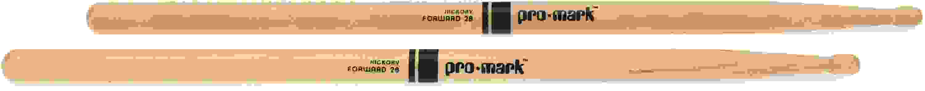 Promark Classic Forward Drumsticks - Hickory - 2B - Wood Tip