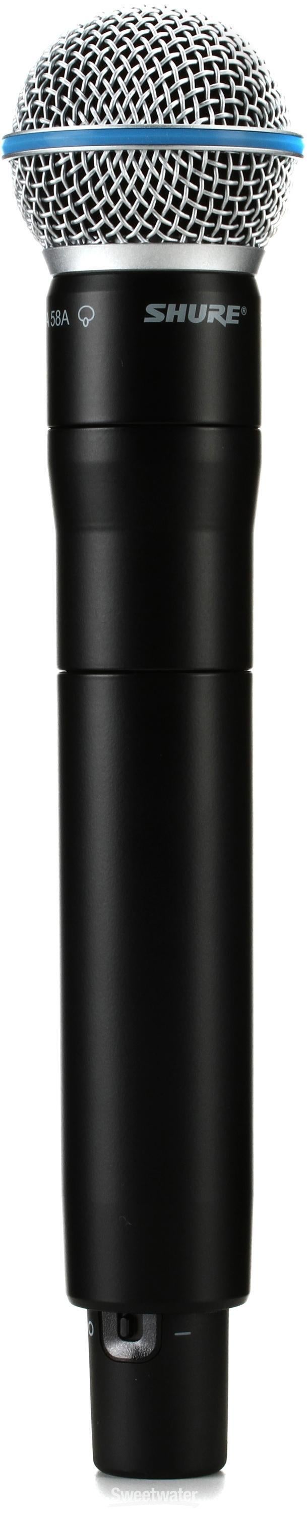 Shure ADX2/B58 Wireless Handheld Microphone Transmitter | Sweetwater