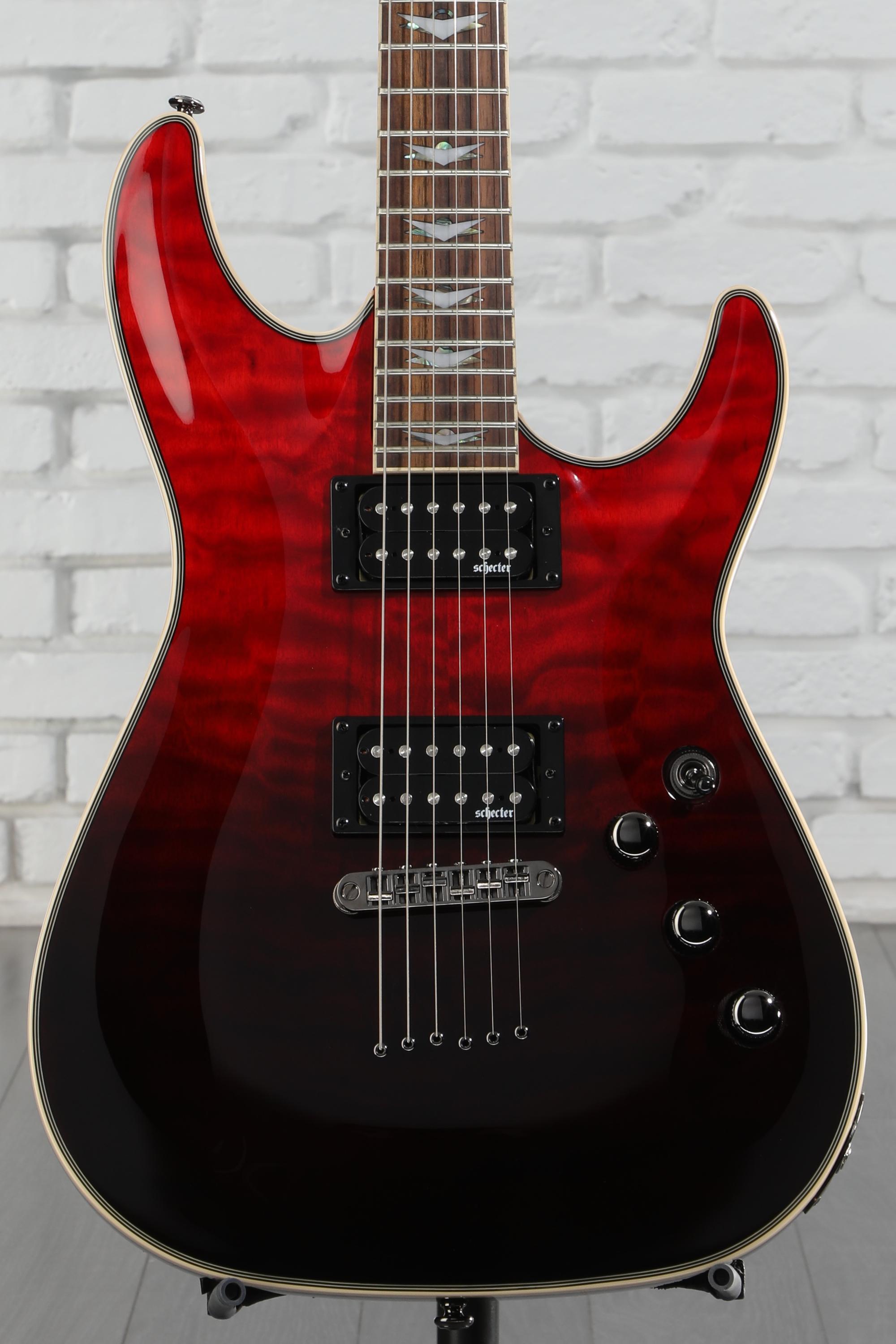 Schecter Omen Extreme-6 Electric Guitar - Blood Red | Sweetwater