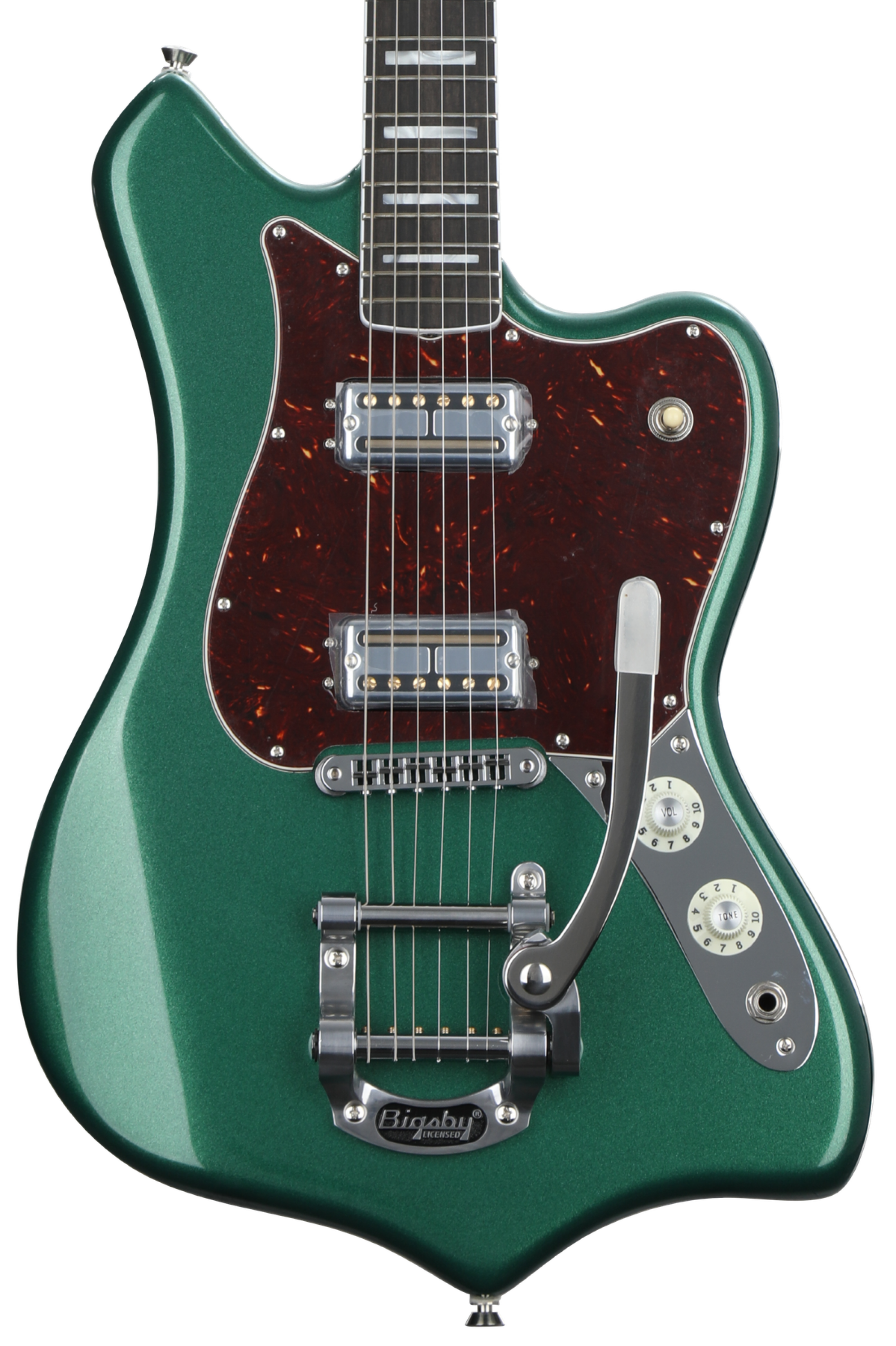 Fender Parallel Universe II Maverick Dorado - Mystic Pine Green