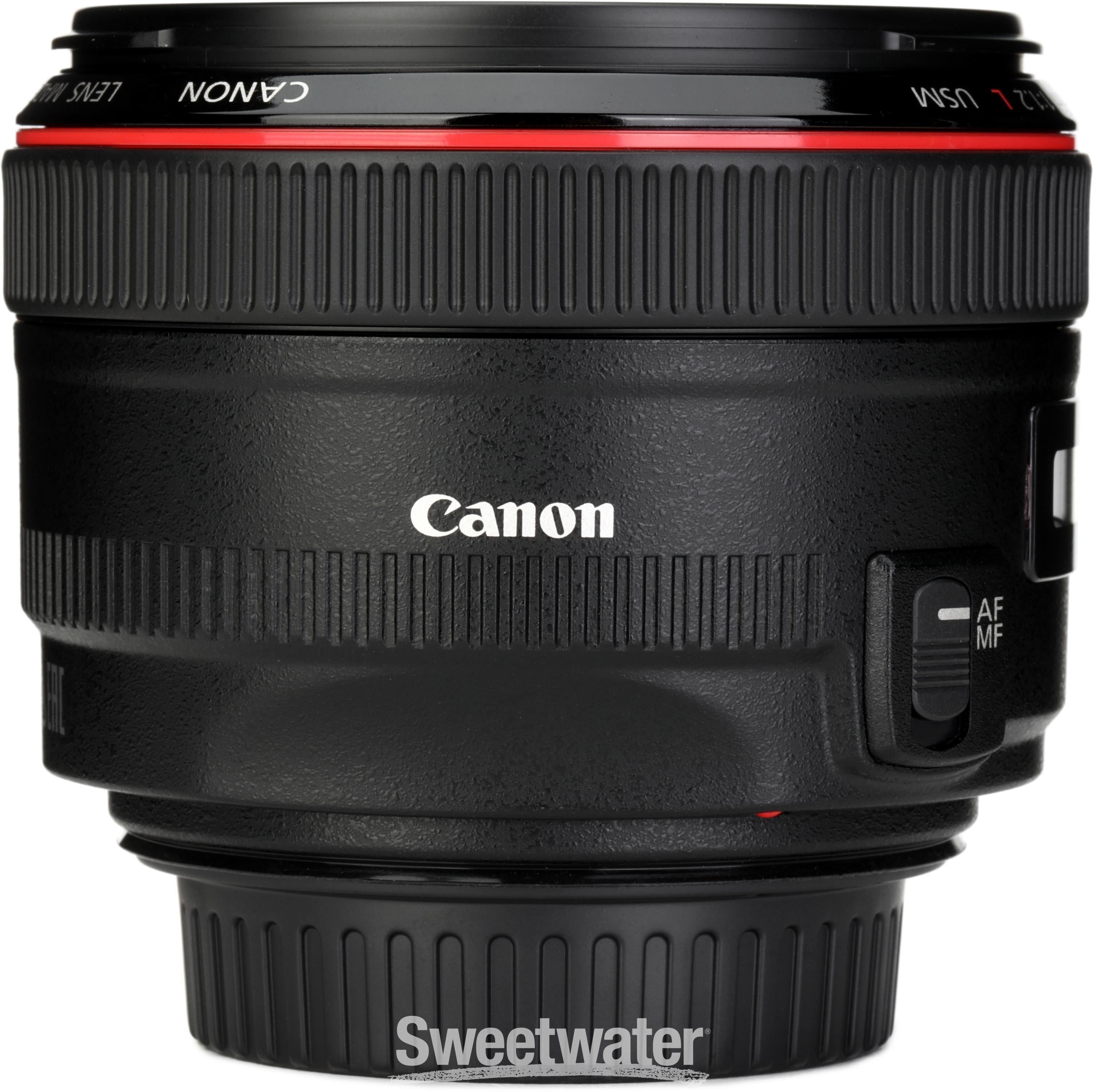Canon EF 50mm f/1.2L USM Lens | Sweetwater