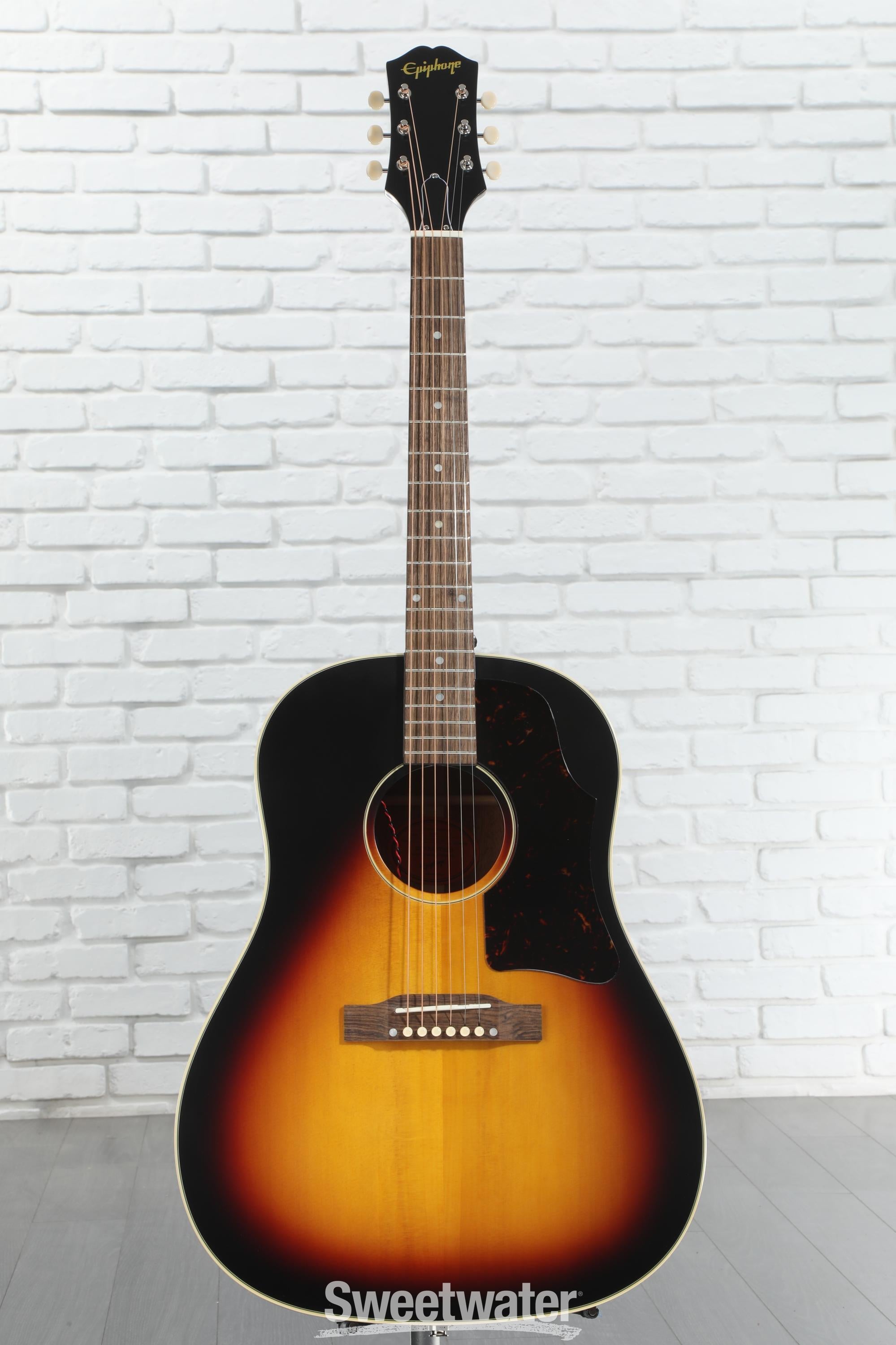 上品な Aged - Guitar Acoustic J-45 Epiphone Vintage Gloss Sunburst ギター