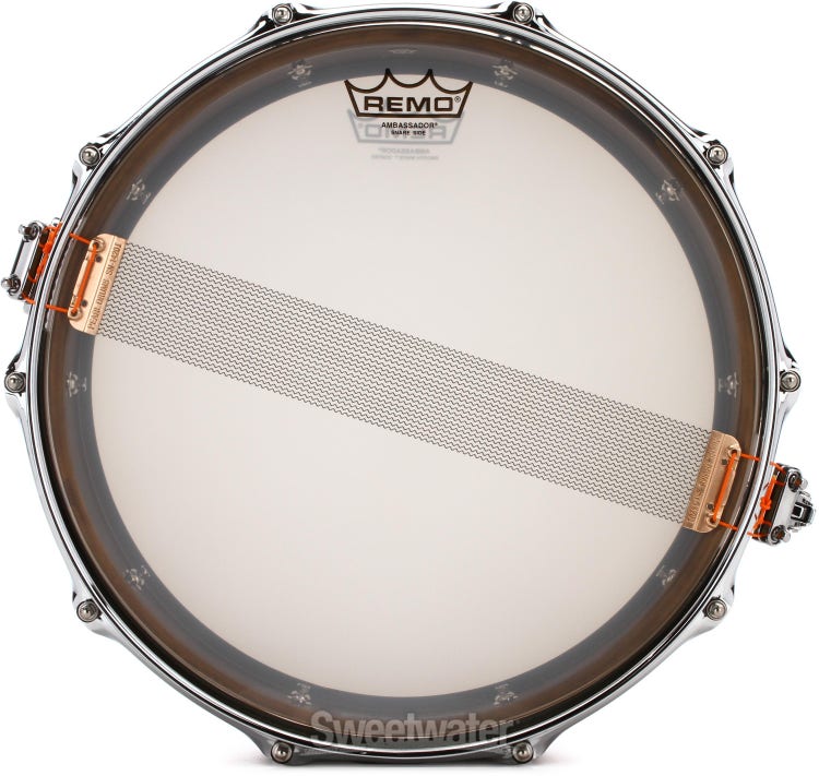 Pearl SensiTone Premium Beaded Brass Snare - 6.5 x 14 inch