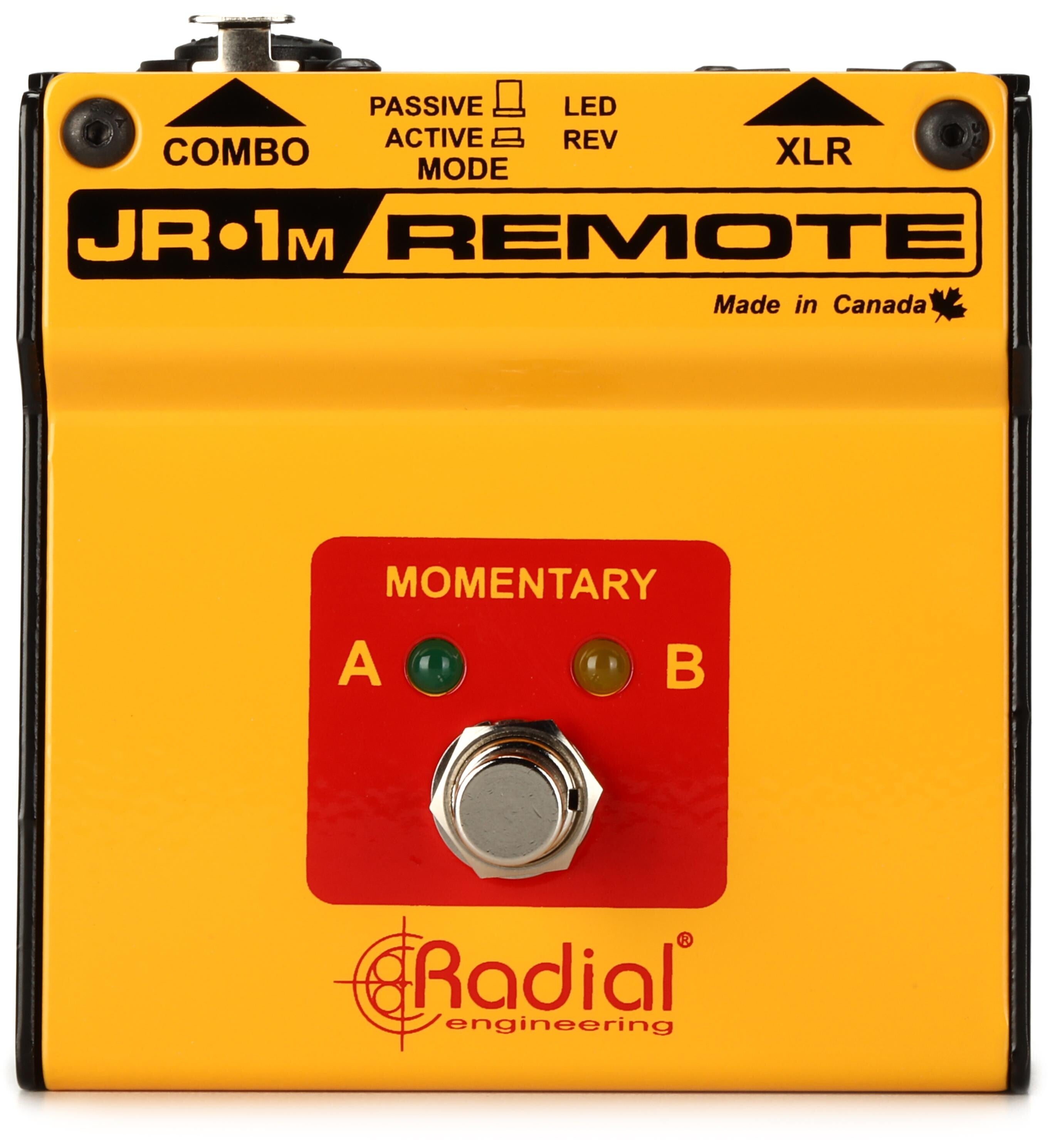 Bundled Item: Radial JR1-M Momentary AB Footswitch