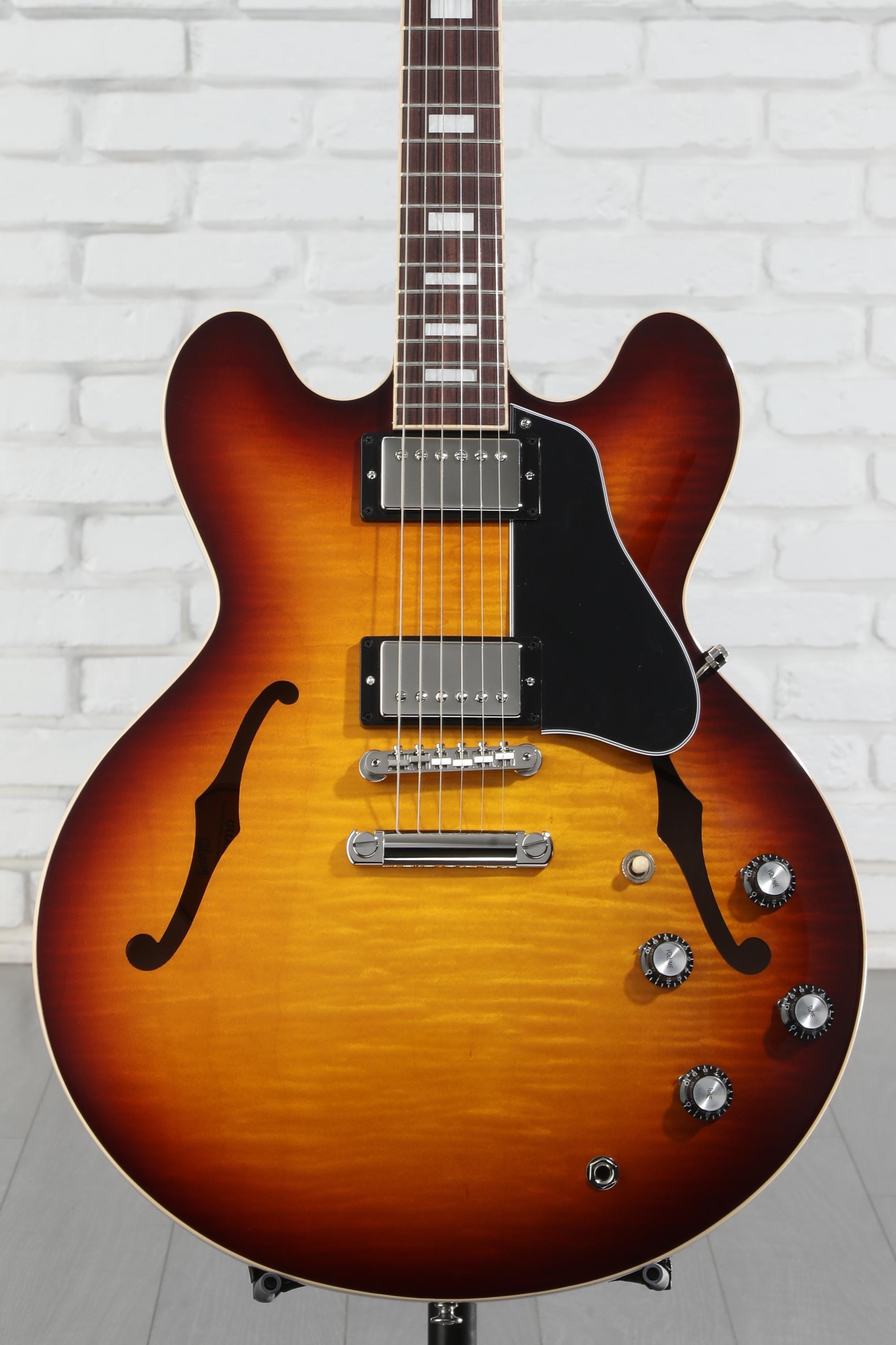 Gibson USA ES-335 99年製 Sunburst Figured Gibson ES-335 Figured - Sunset Burst – Weakley's Music Company
