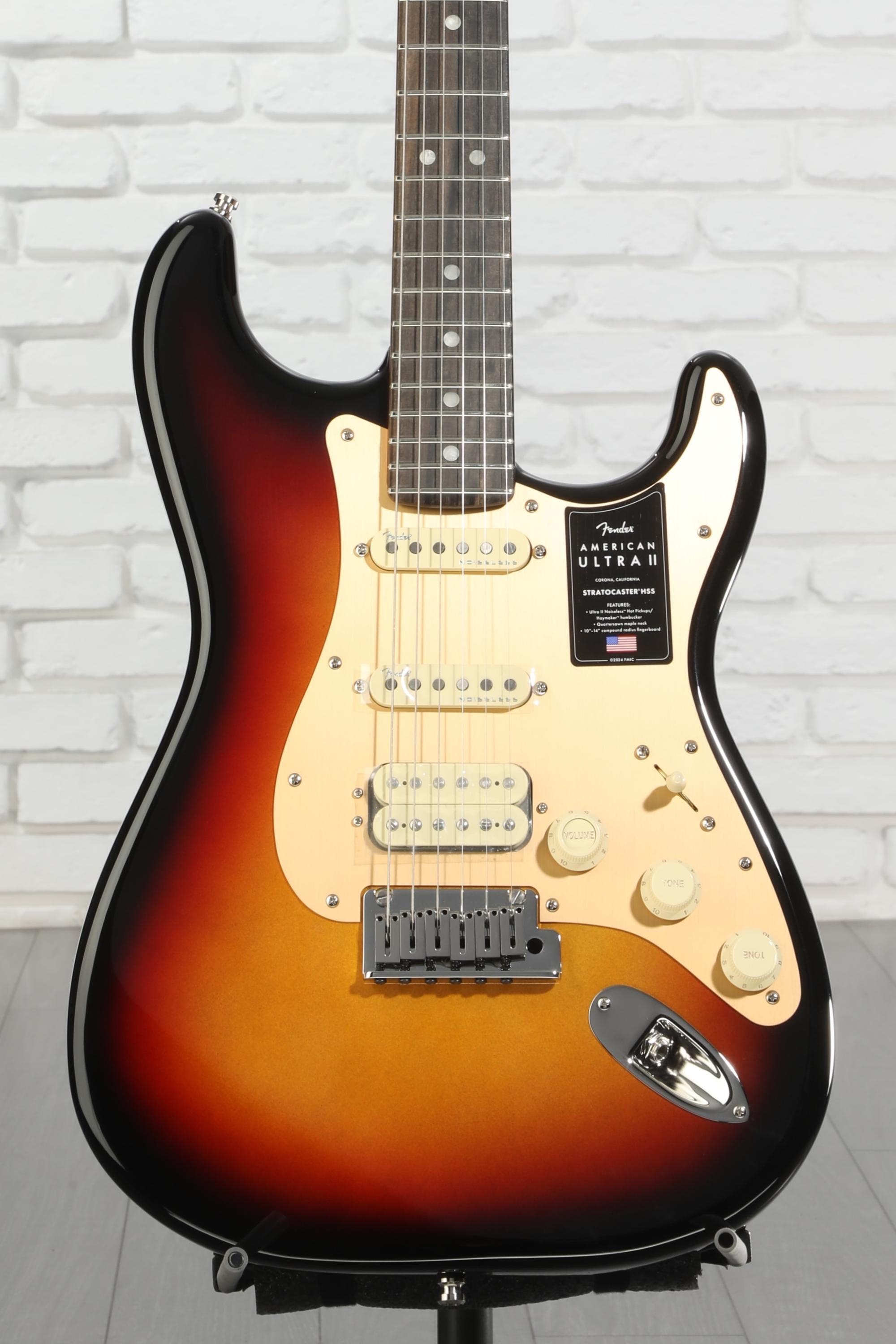 ギター Fender American Ultra StratocasterHSS Fender American Ultra II Stratocaster HSS Electric Guitar