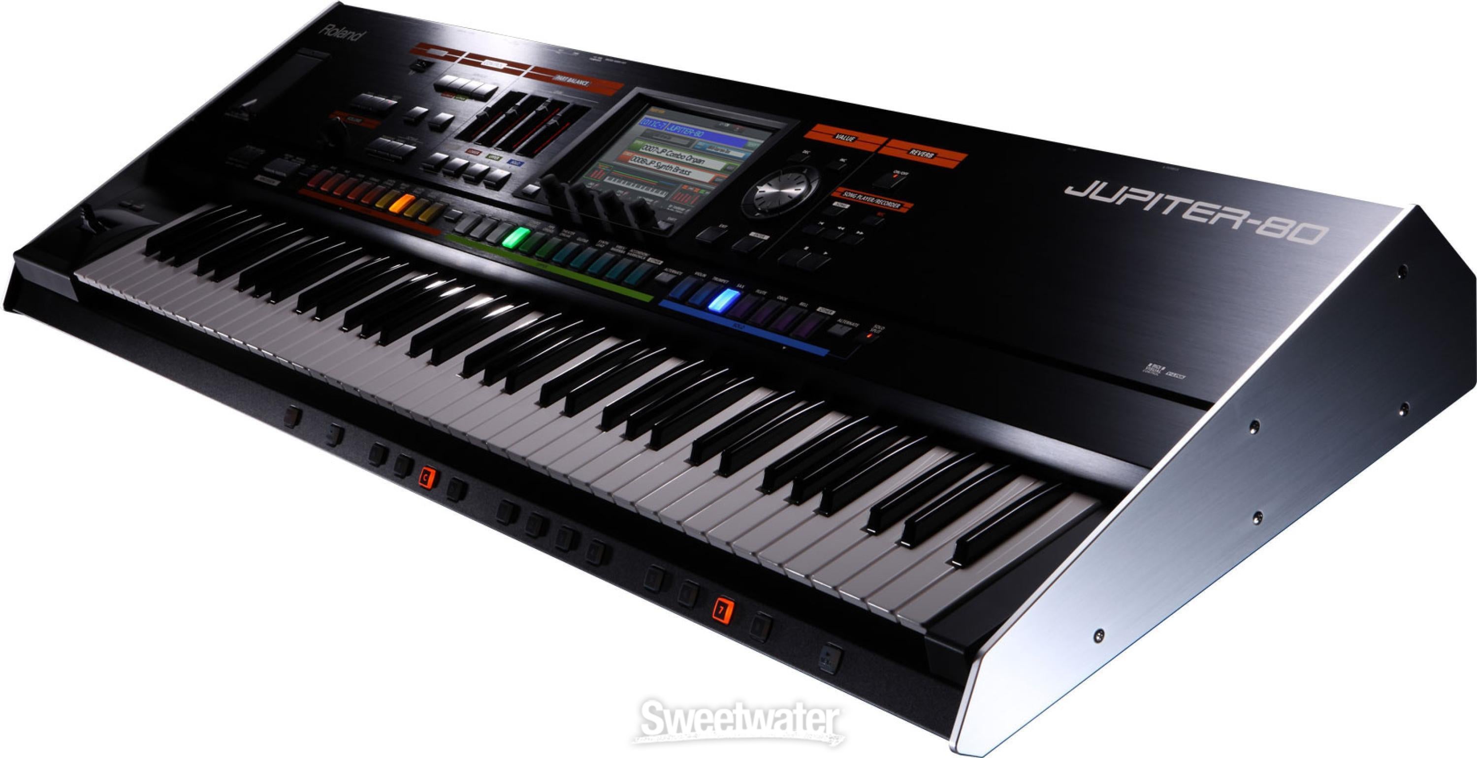 Roland Jupiter-80 76-Key Synthesizer Reviews | Sweetwater