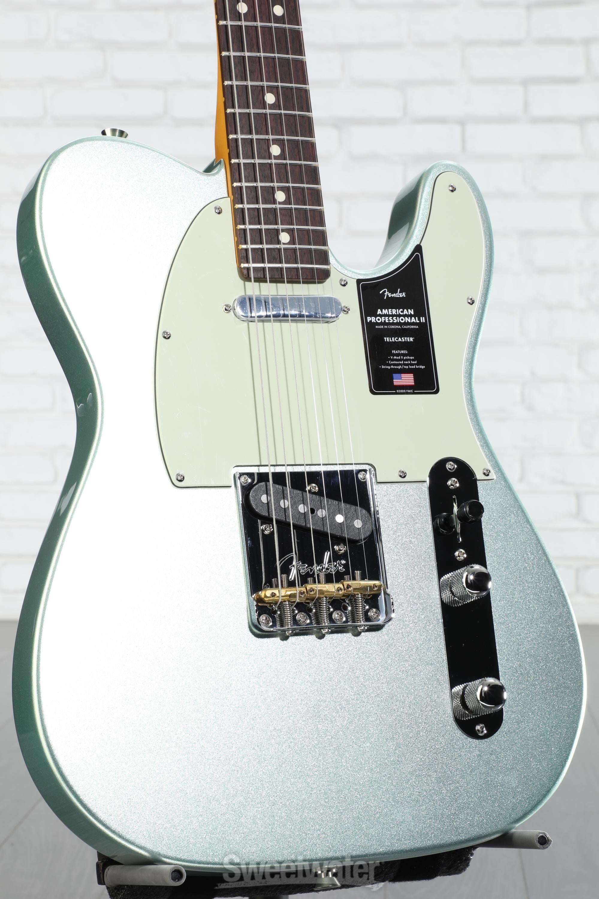 Fender American Professional II Telecaster - Mystic Surf Green