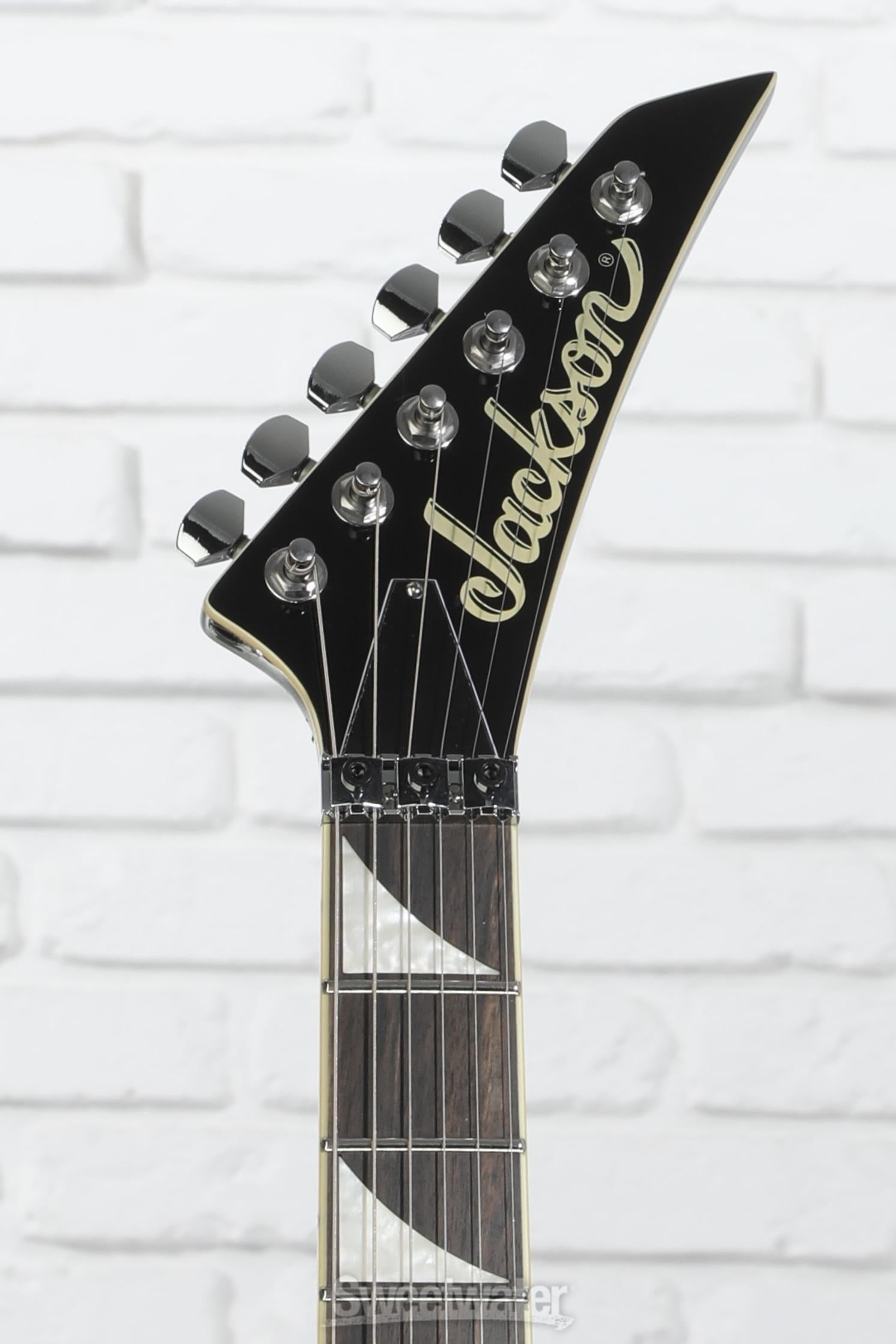 Jackson Limited Edition Pro Plus Series Pure Metal King V KV1A Electric Guitar - Gloss Black