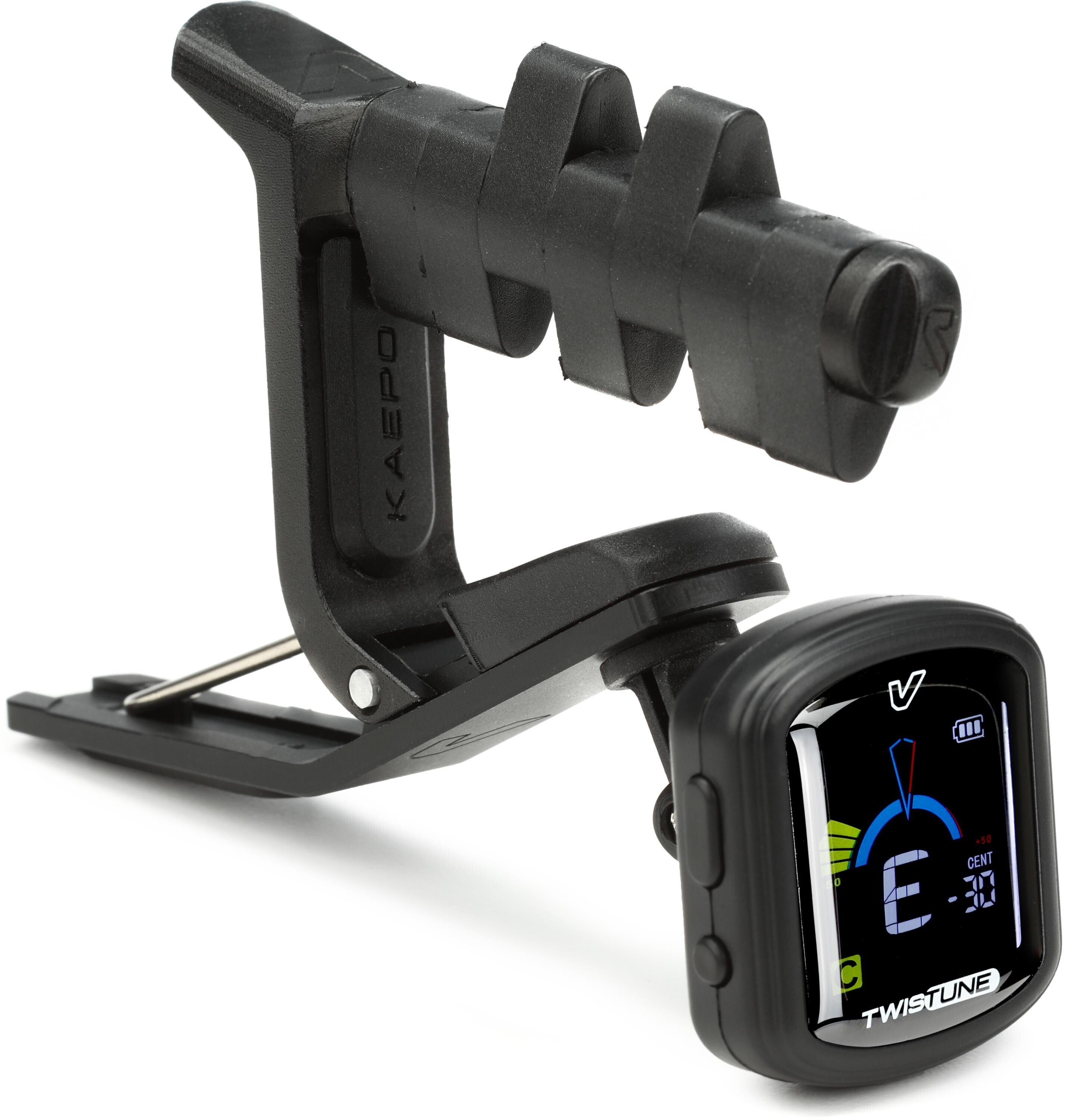 Photo of Gruv Gear "Kapo" Capo and Twistune Electronic Tuner