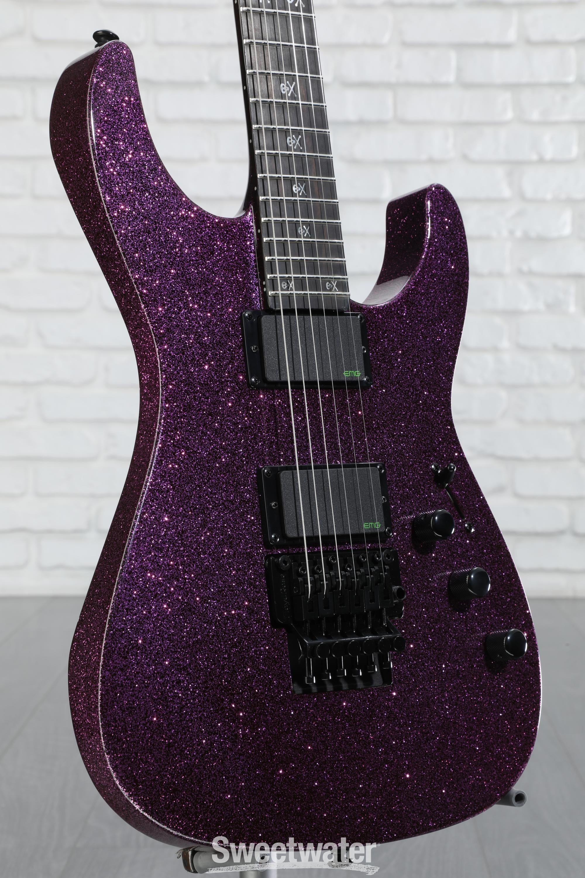 【返品不可】 Kirk LTD ESP Hammett Sparkle Purple - KH-602 Signature カードファイト!! ヴァンガード