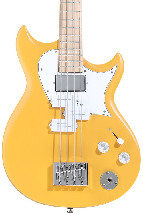 Reverend Mike Watt Wattplower MKII Bass Guitar - Watt Yellow