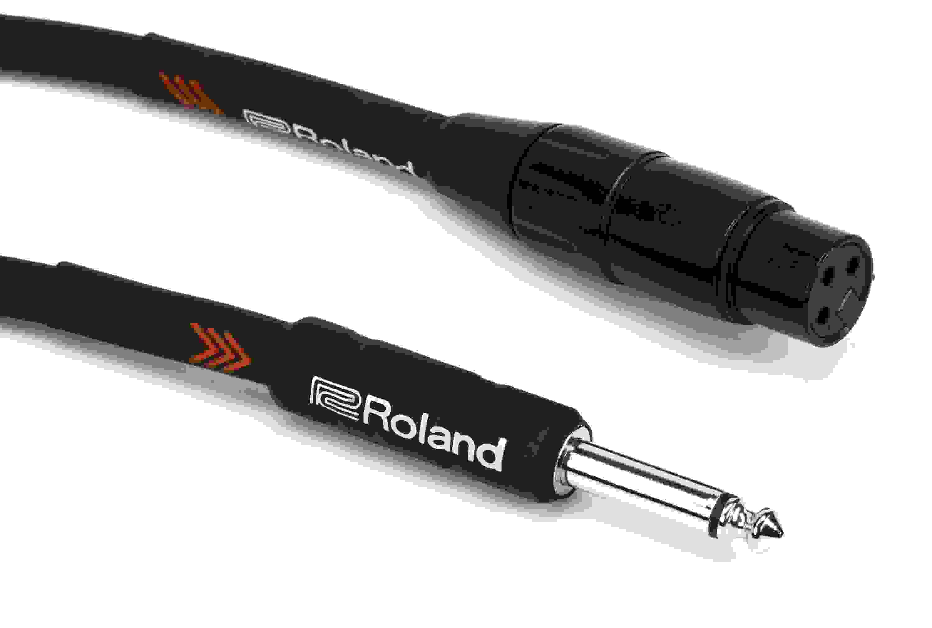 Roland RMC-B20-HIZ Black Series Hi-impedance Microphone Cable - 20 foot