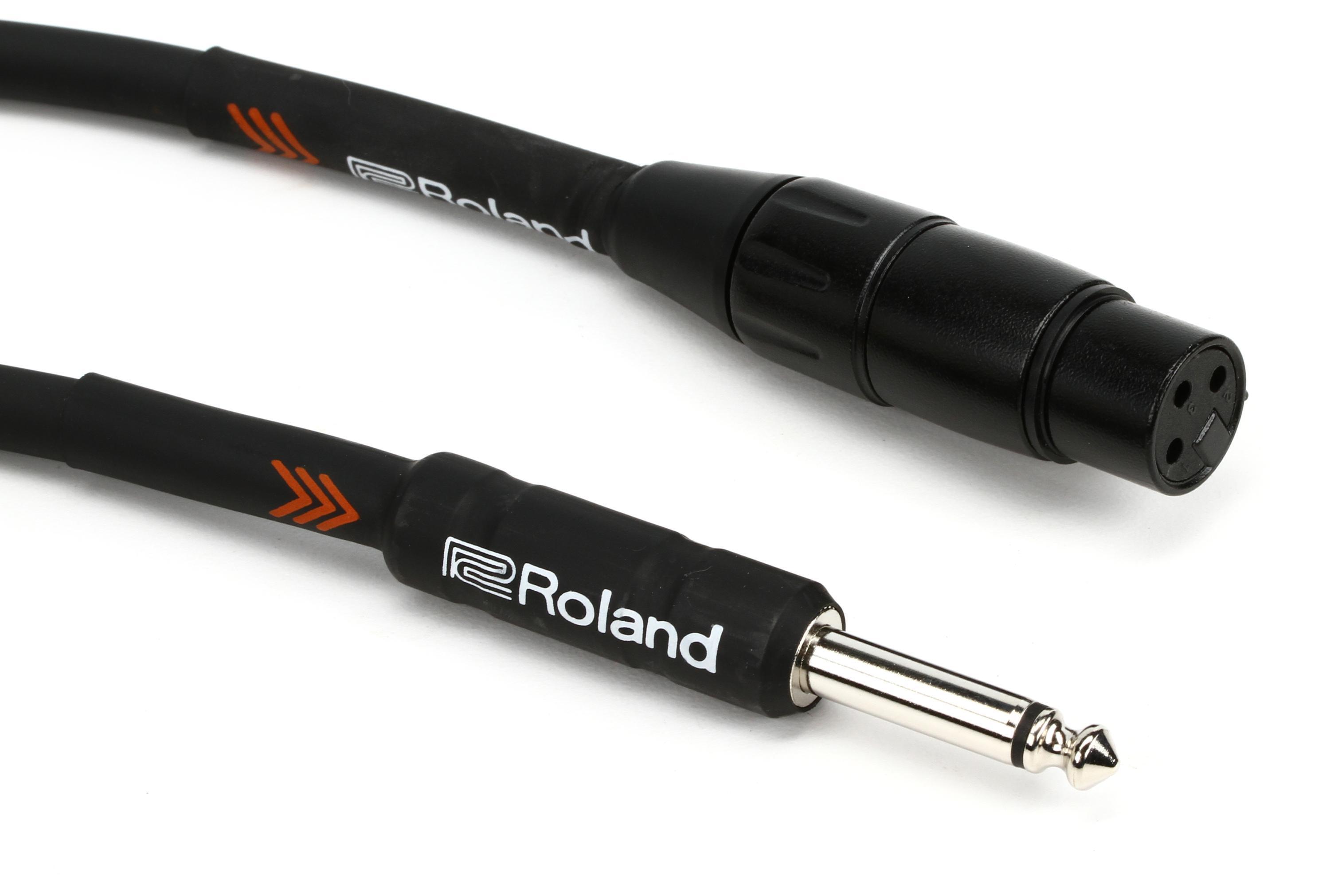 Roland RMCB20HIZ Black Series Hiimpedance Microphone Cable 20 foot