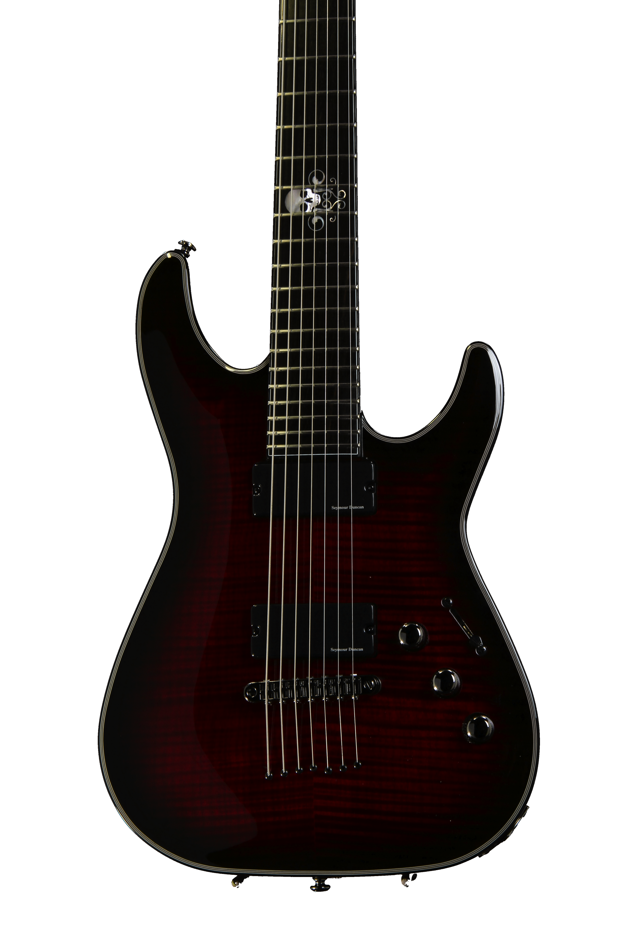 Schecter Blackjack SLS C-7 - Crimson Red Burst, Active | Sweetwater