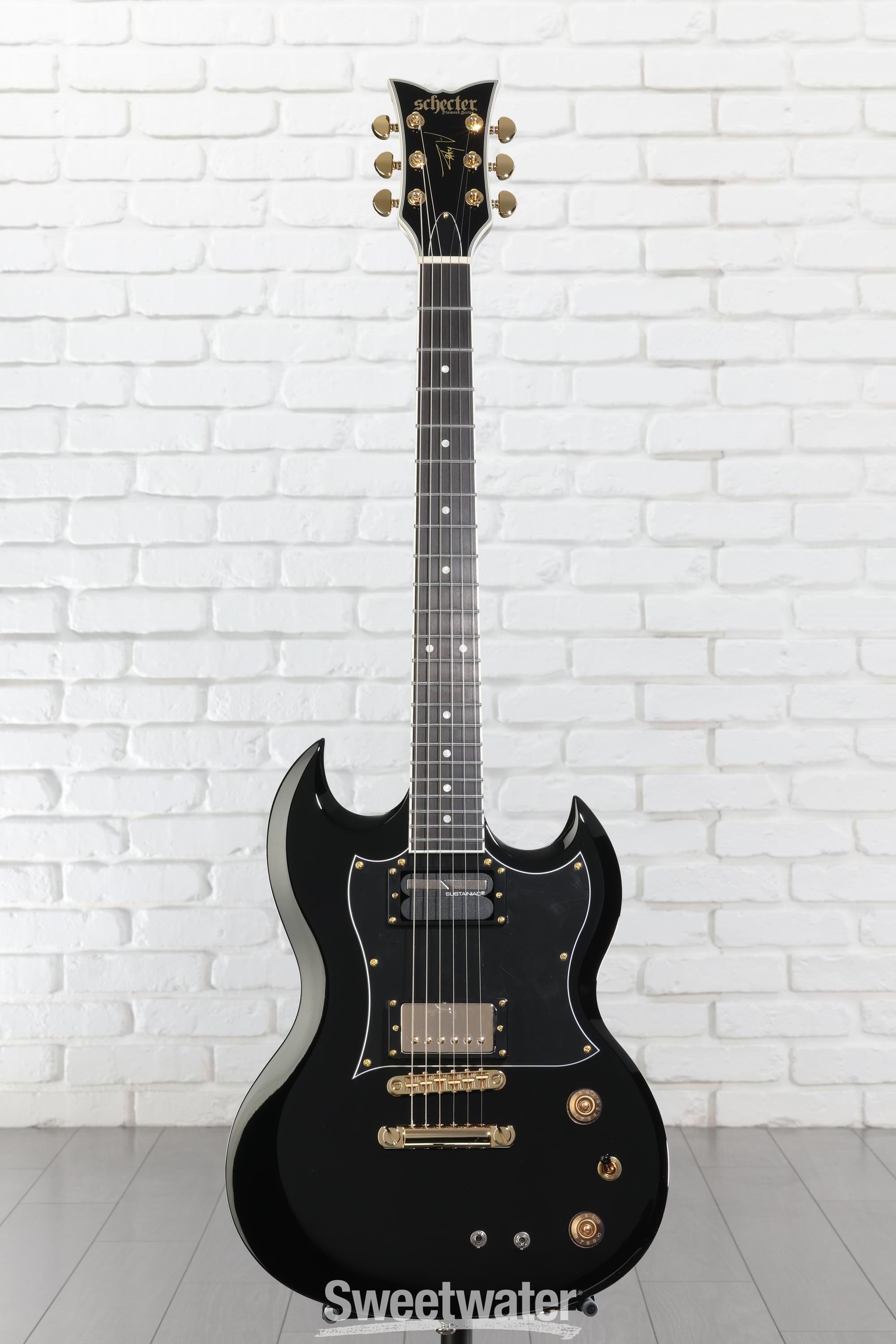 Schecter ZV-H6LLYW66D-S Zacky Vengeance Signature Electric Guitar