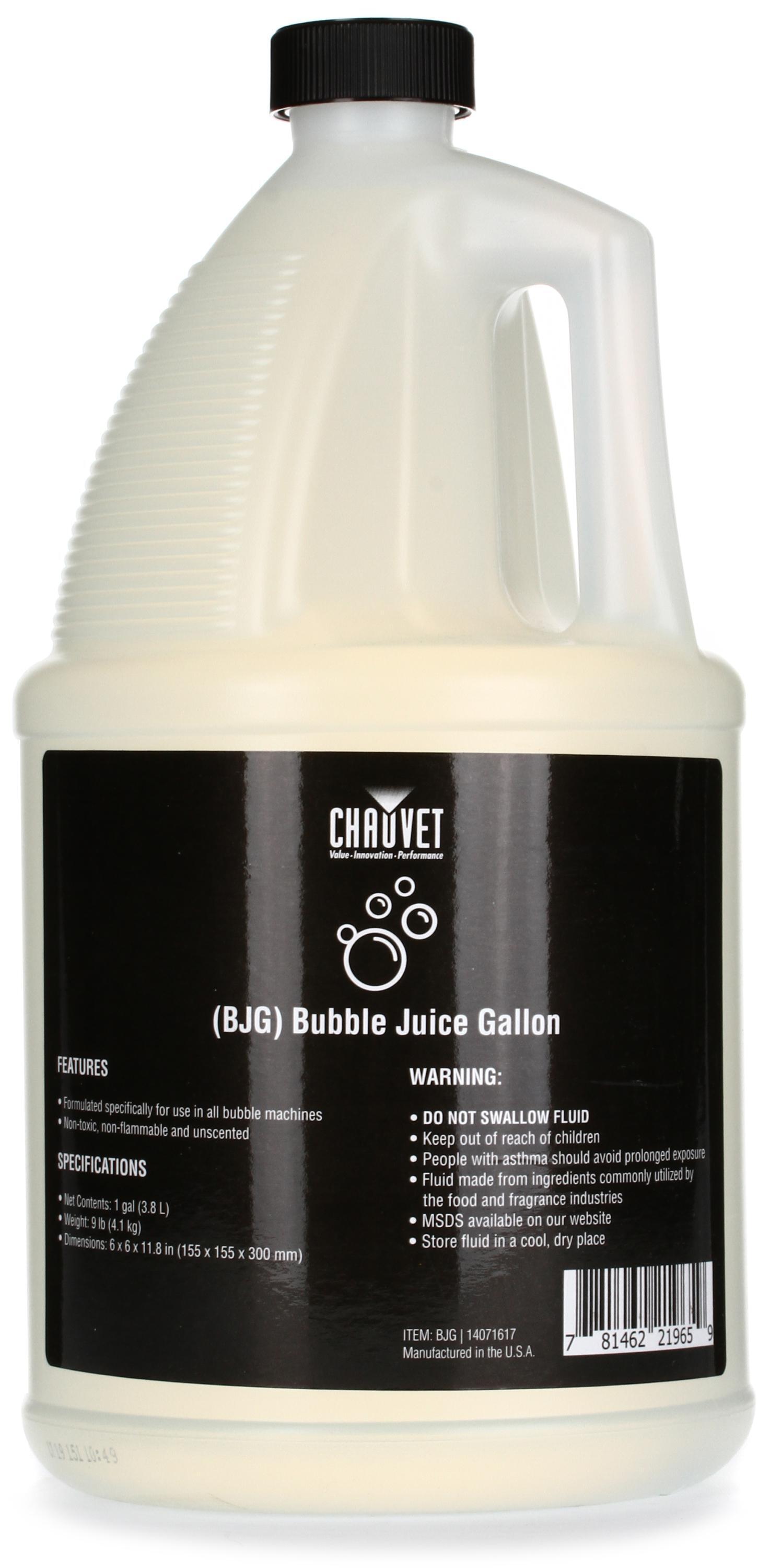 Chauvet DJ BJG Bubble Fluid 1 Gallon Sweetwater