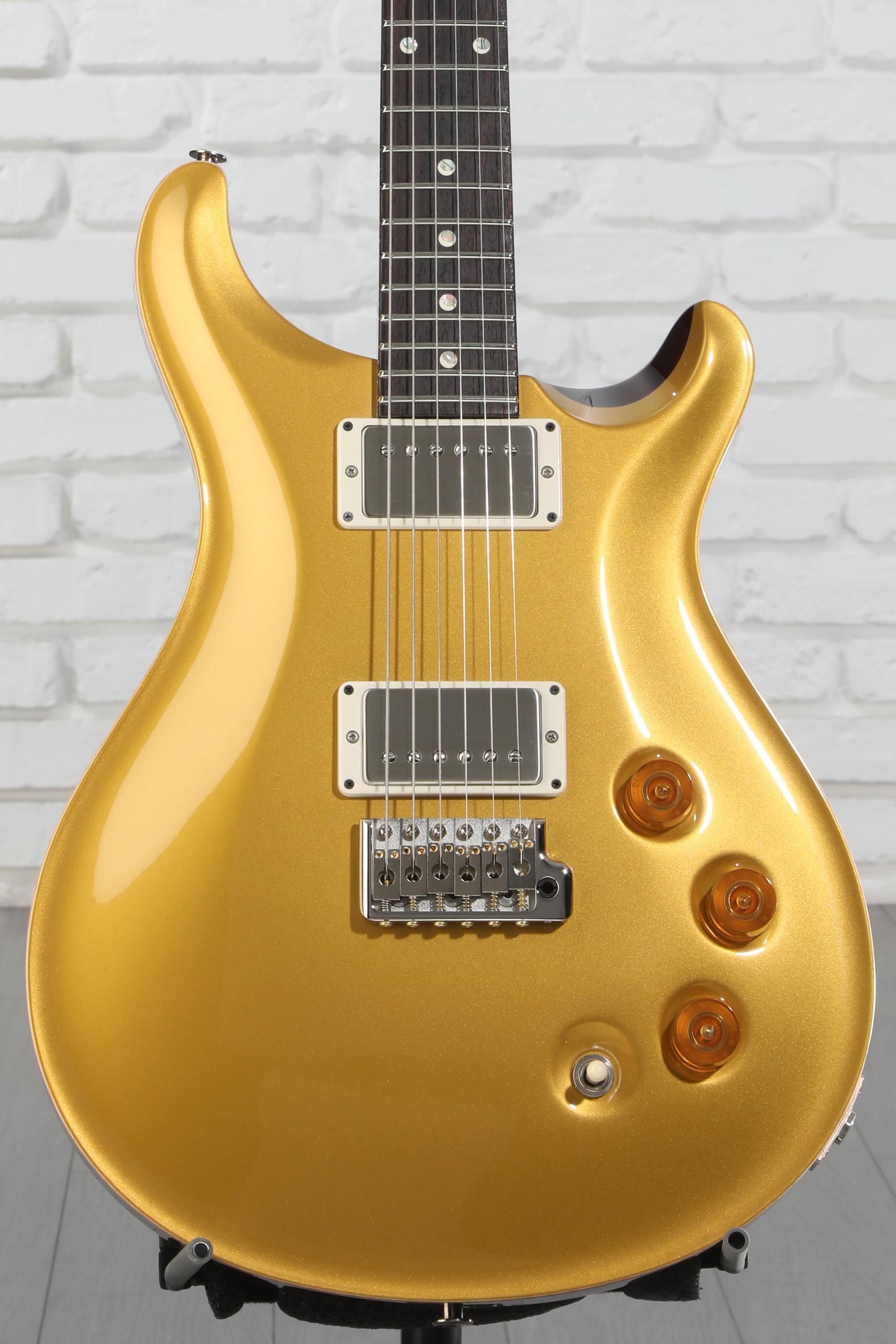 PRS DGT Electric Guitar with Moon Inlays - Gold Top | Sweetwater
