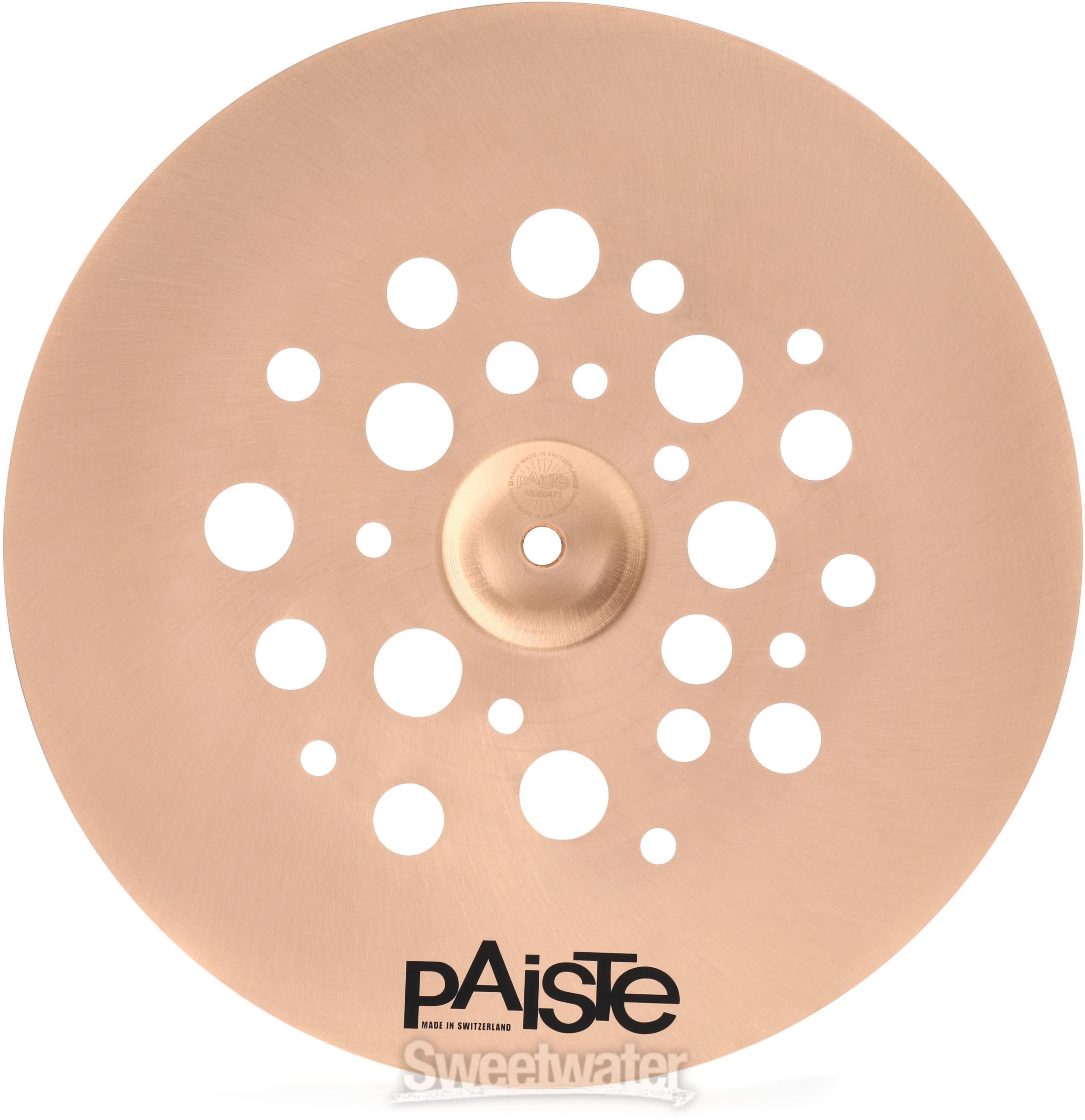 Paiste 14 inch PST X Swiss Flanger Crash Cymbal | Sweetwater