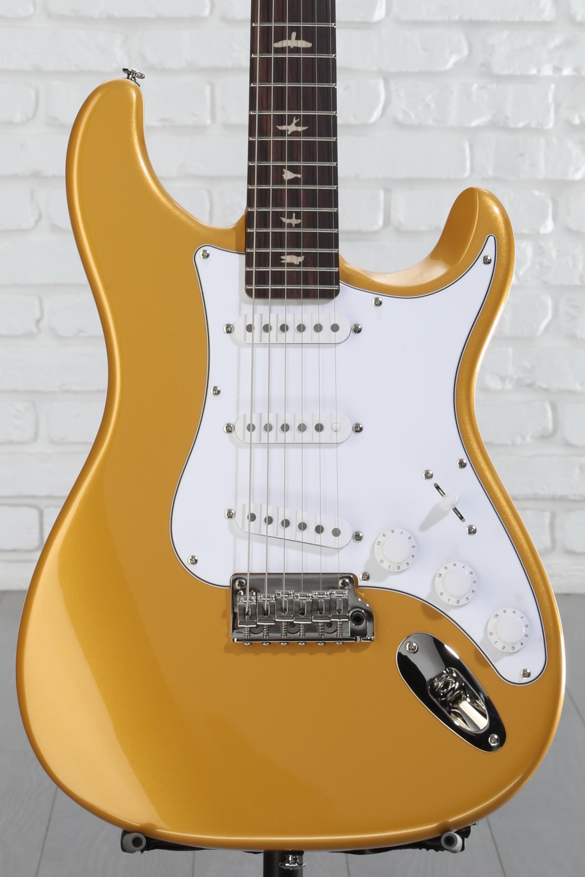 PRS SE Silver Sky Electric Guitar - Gold Spark, Sweetwater Exclusive