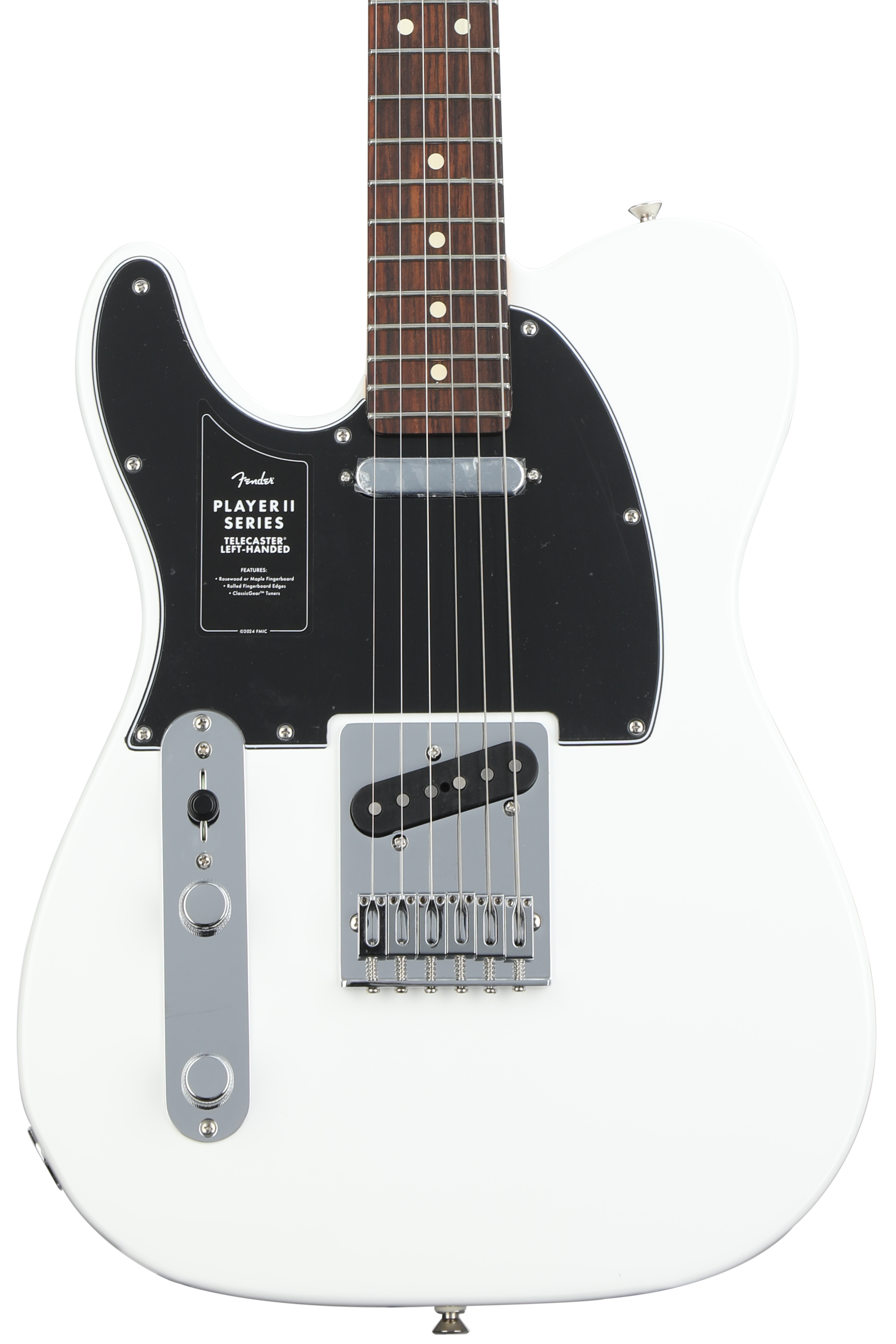 ギター FENDER Player II Telecaster Left-Hand Fender Player II Telecaster Left-Handed Rosewood Fingerboard