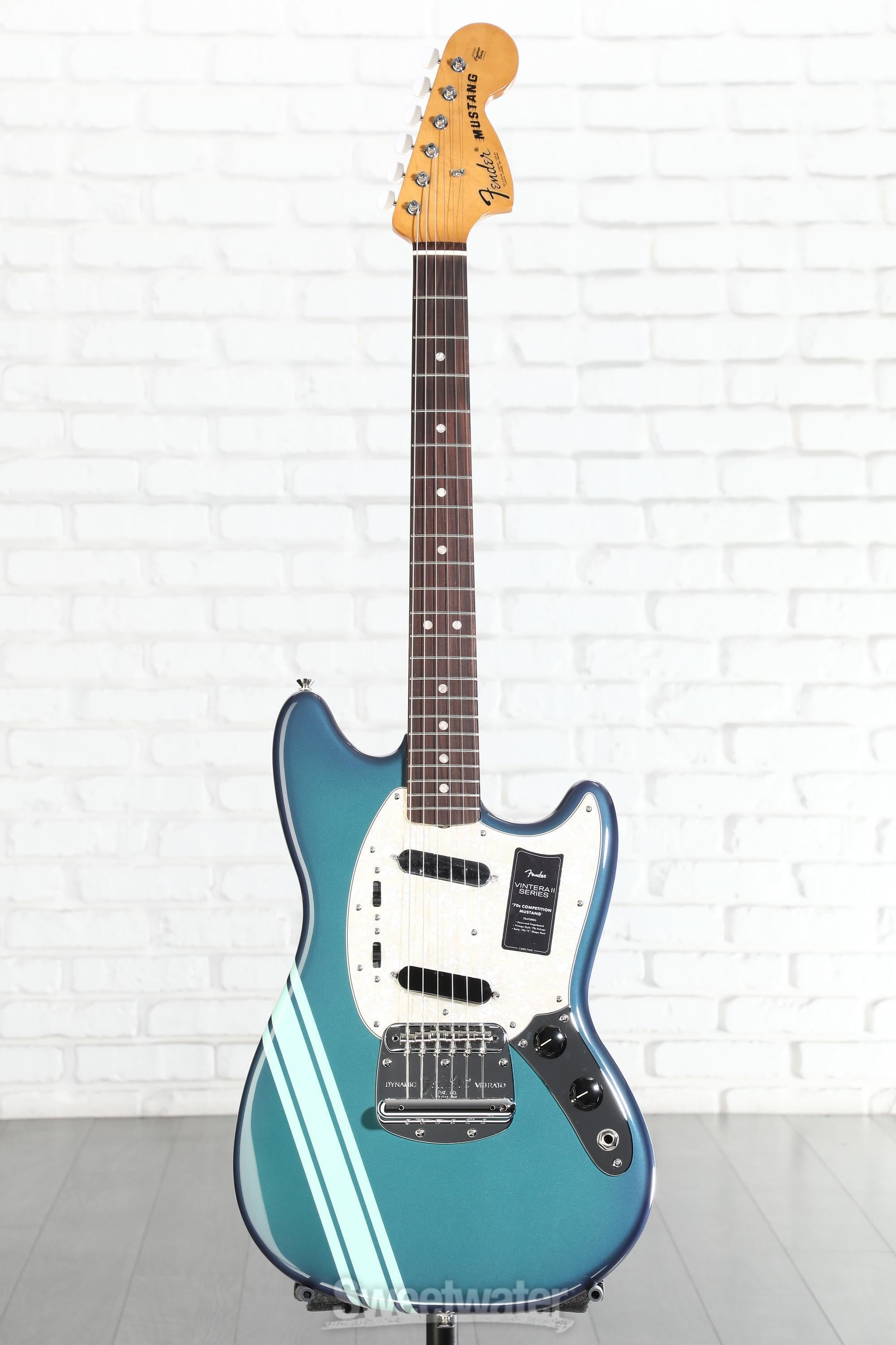 ギター Fender Mustang Amazon.com: Fender Vintera II '70s Mustang Electric Guitar
