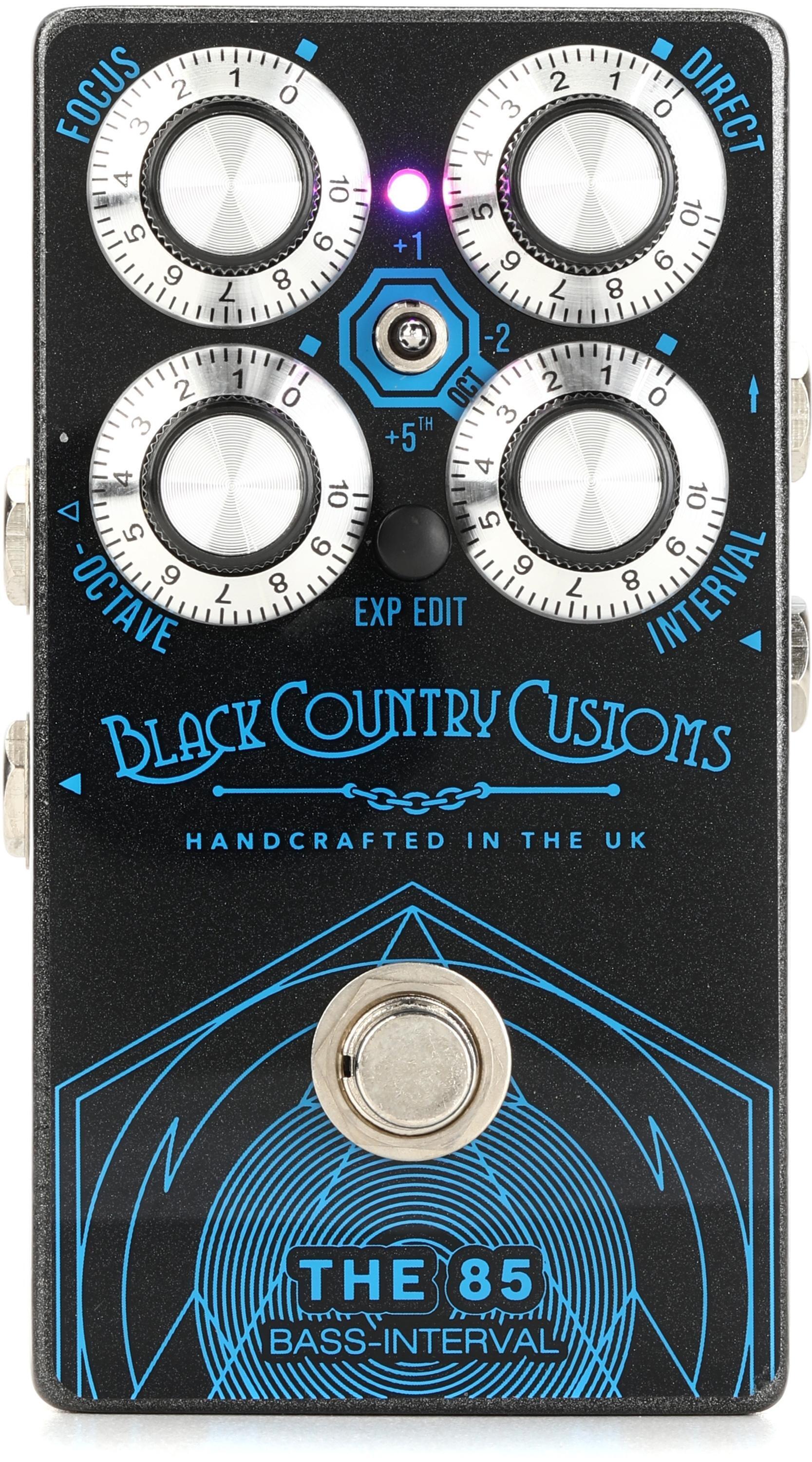 Bundled Item: Laney Black Country Customs The 85 Bass Interval Pedal