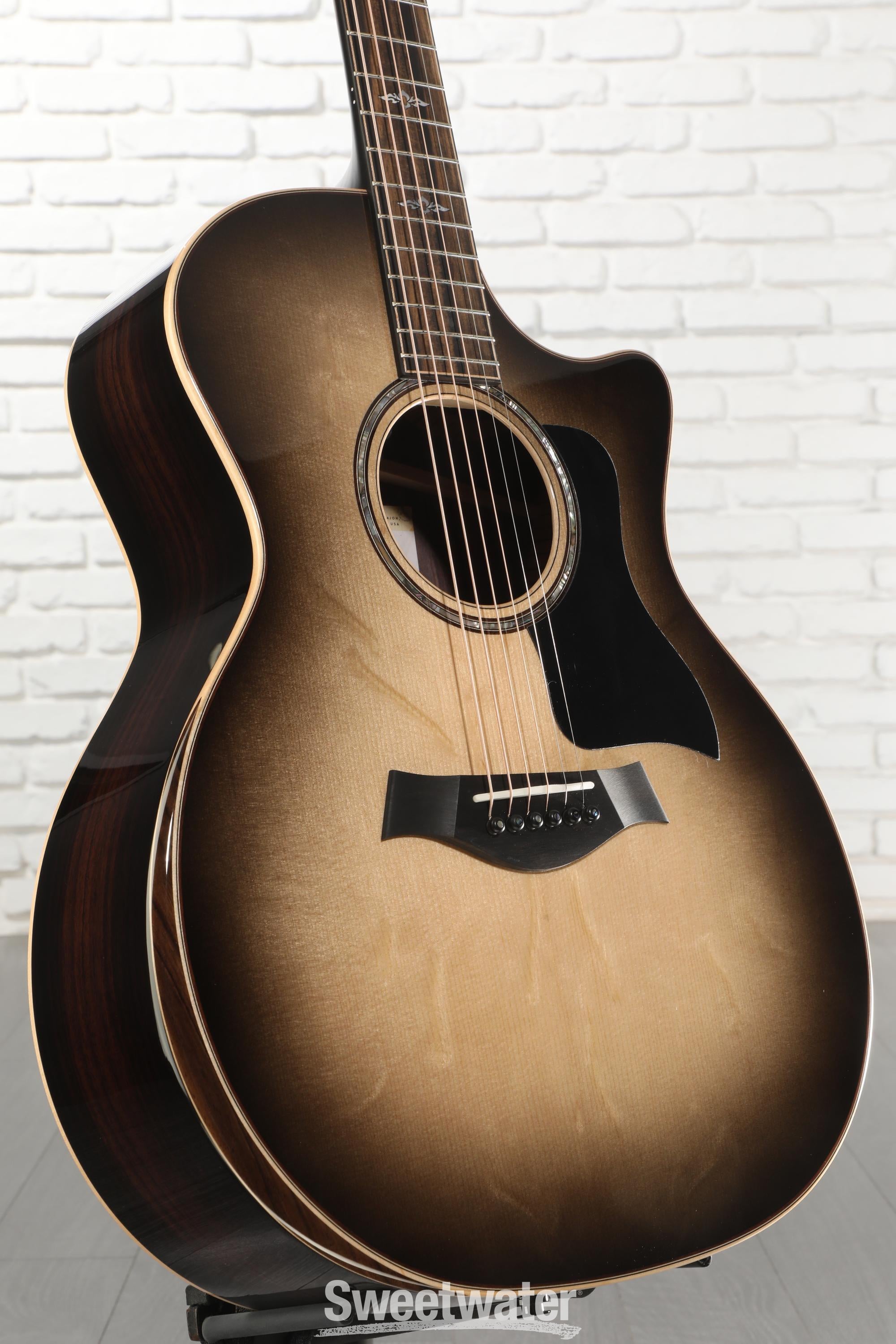 Photo of Taylor Next Generation 814ce Special Edition Acoustic-electric Guitar - Charcoal Burst, Sweetwater Exclusive