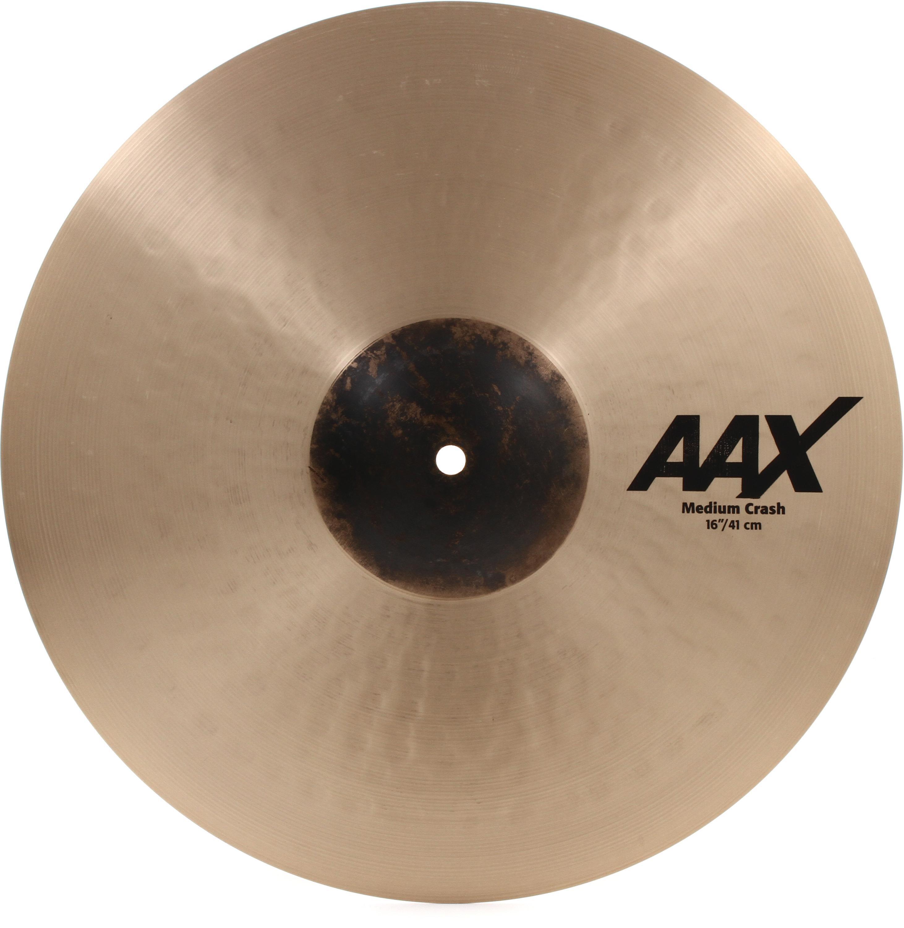 Sabian 16 inch AAX Medium Crash Cymbal | Sweetwater