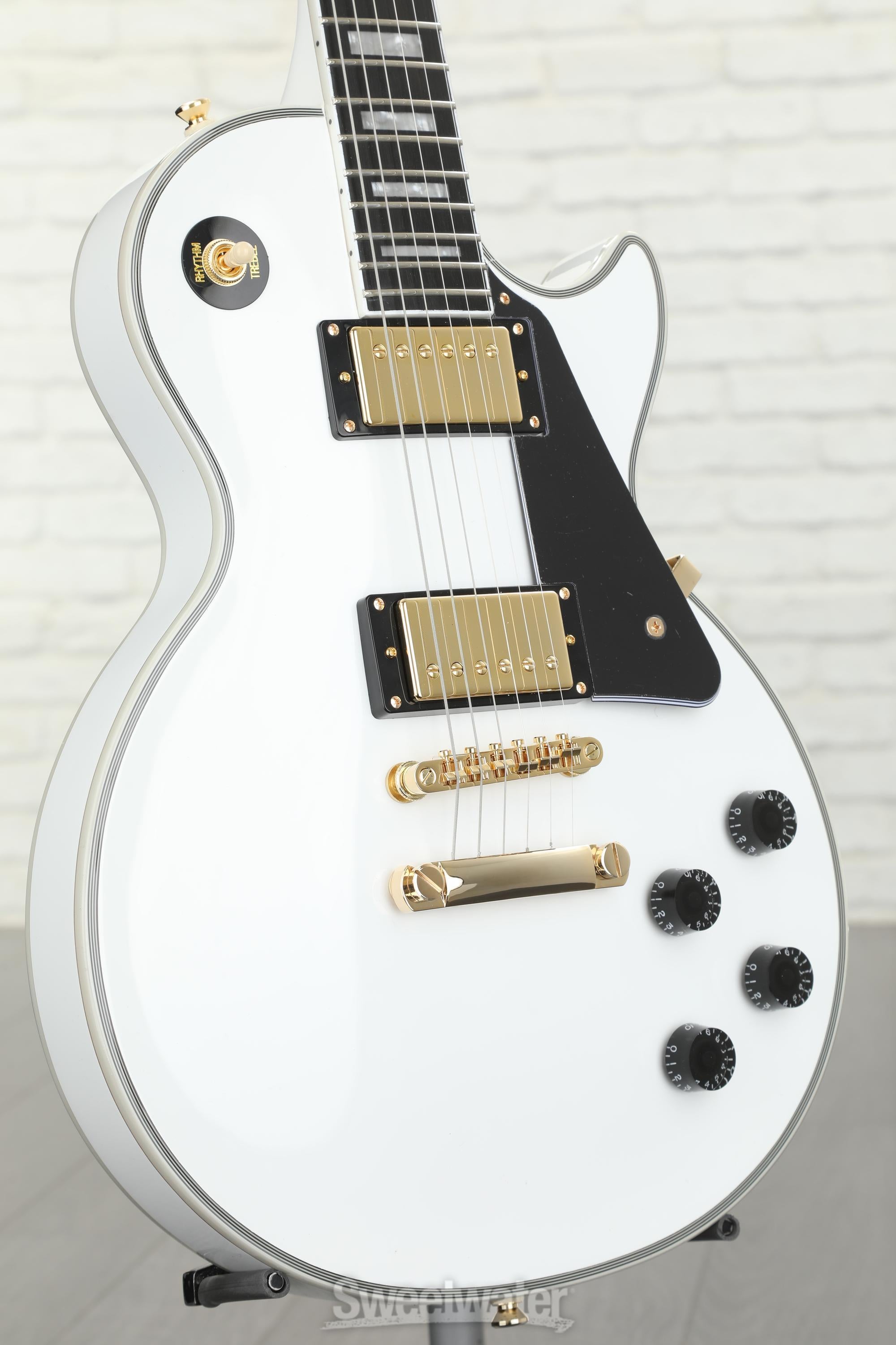 Epiphone Les Paul Custom Electric Guitar - Alpine White
