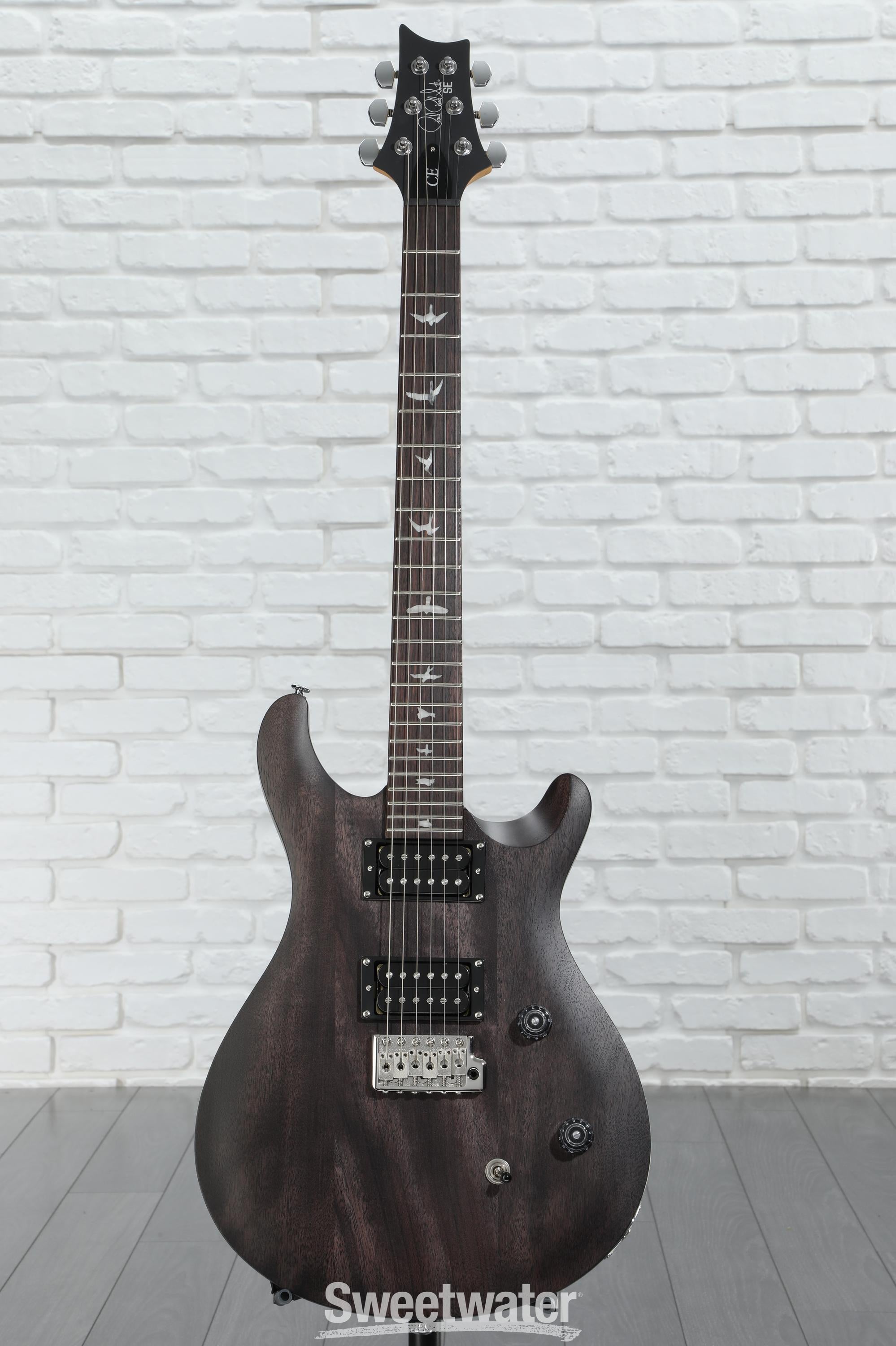 PRS SE CE 24 Standard Satin Electric Guitar - Charcoal Satin