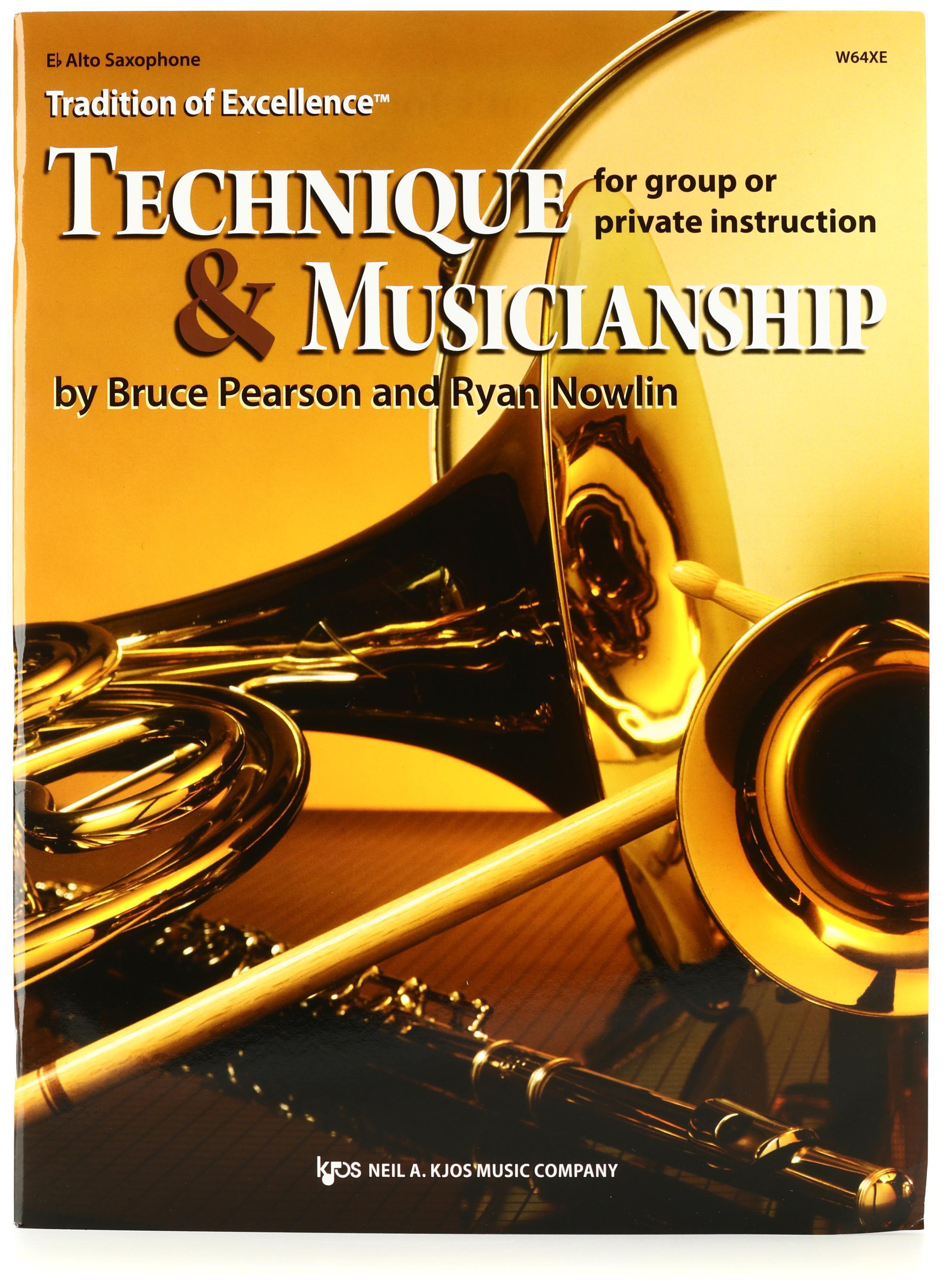 Kjos Tradition Of Excellence: Technique And Musicianship - Alto Sax ...