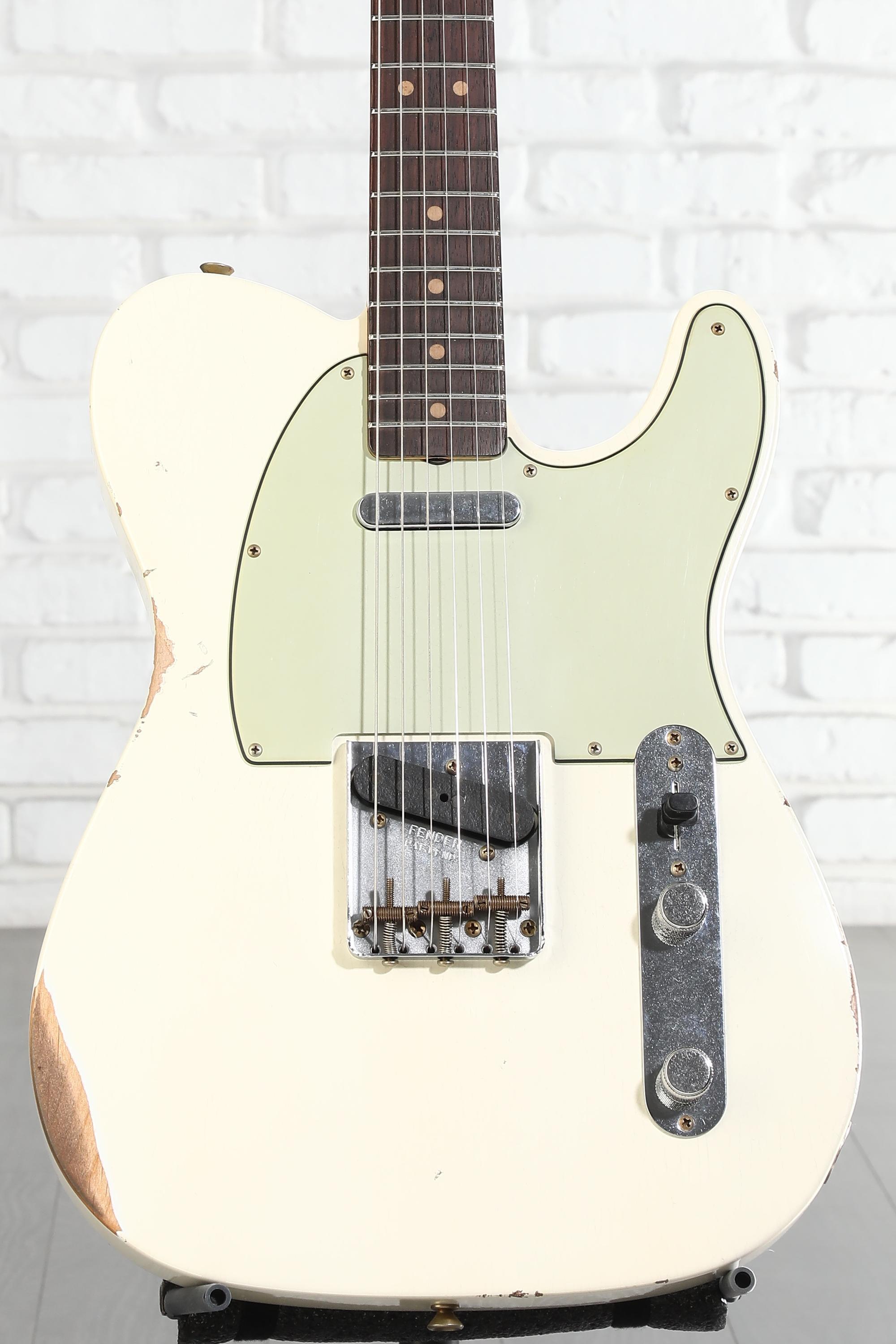 Fender Custom Shop '63 Telecaster Relic Electric Guitar - Aged