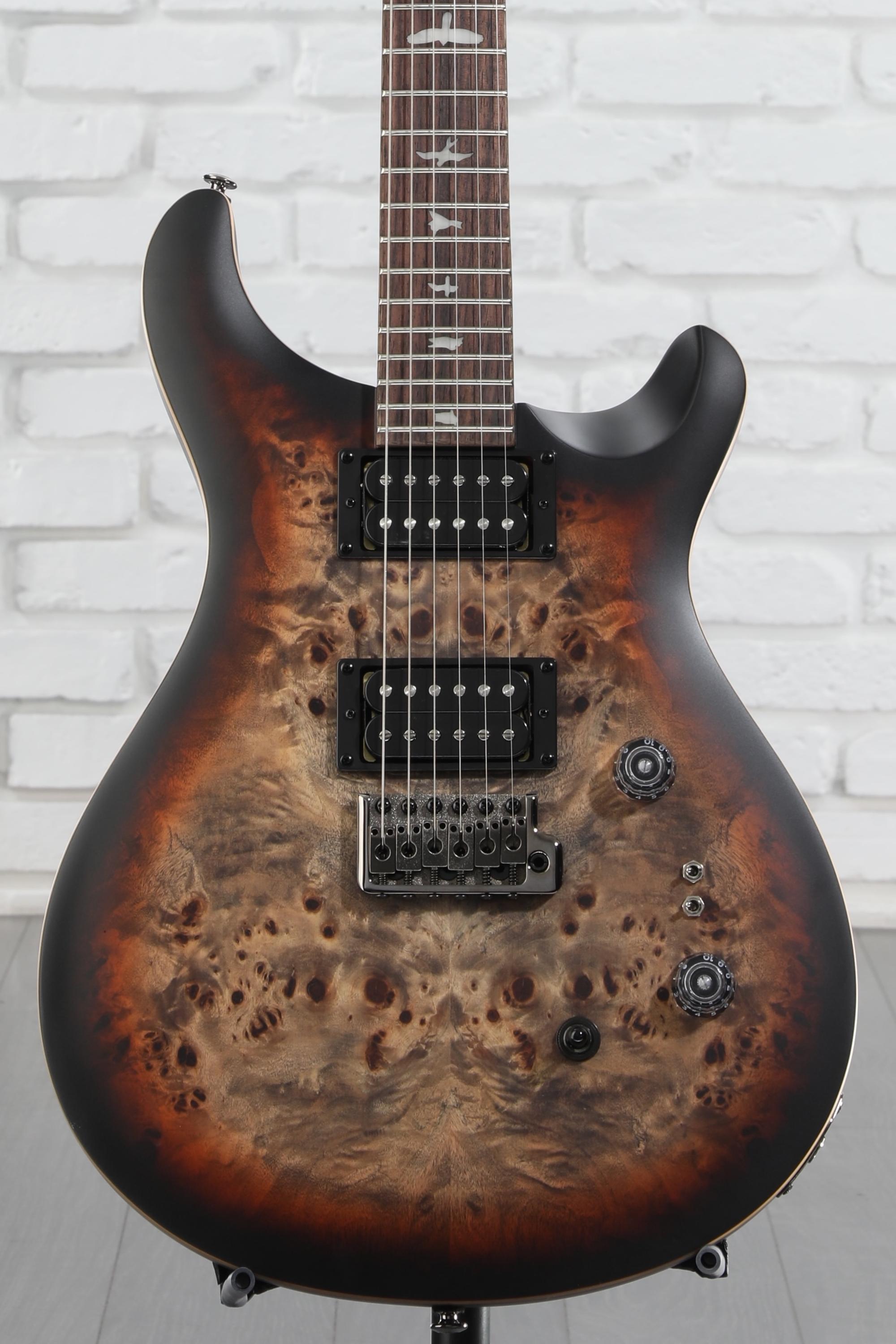 Paul Reed Smith SE Custom 24 Walnut Burl Top (10/30) | Reverb