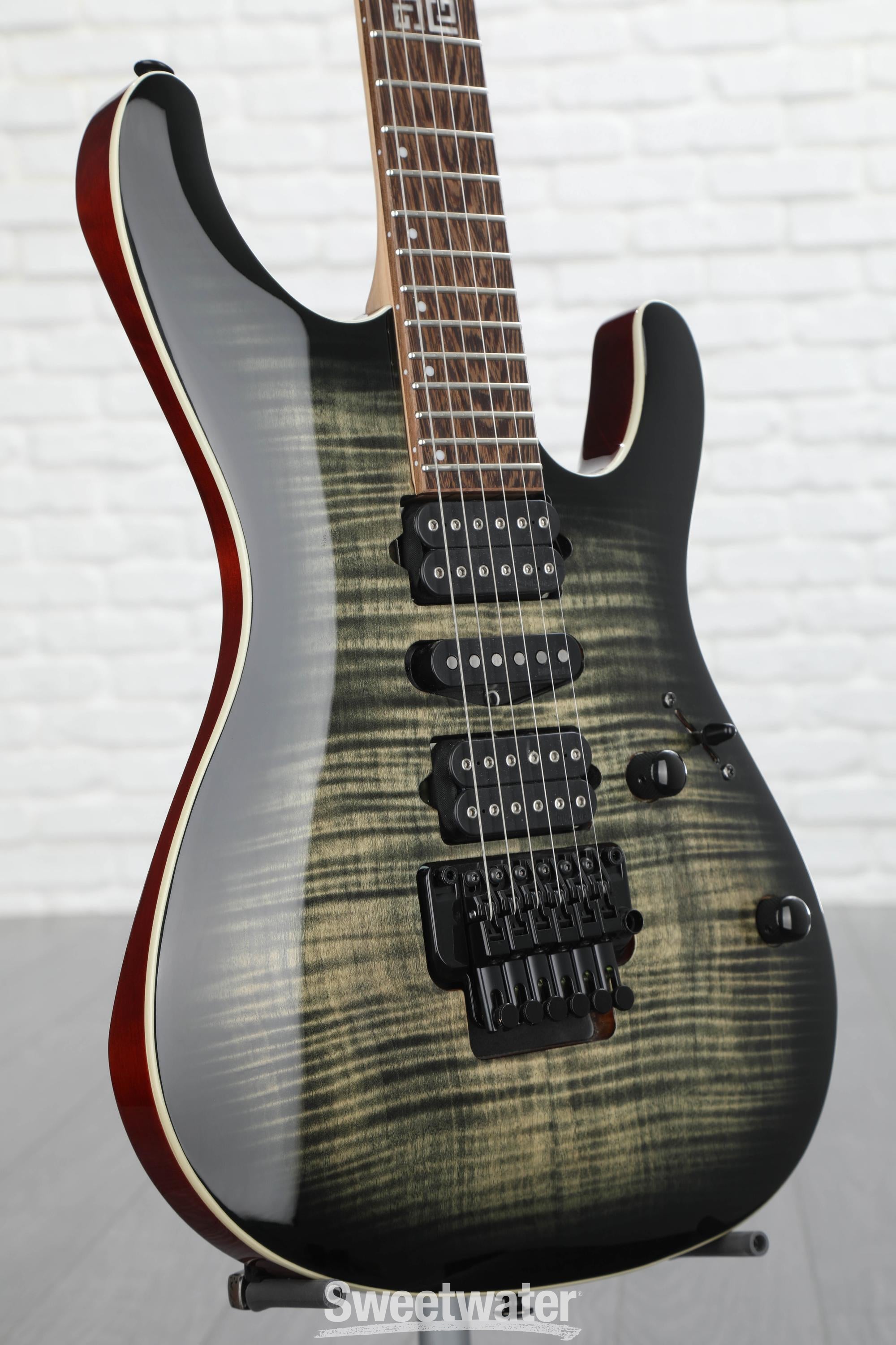 Ibanez Kiko Loureiro Signature KIKO10P - Transparent Grey Burst