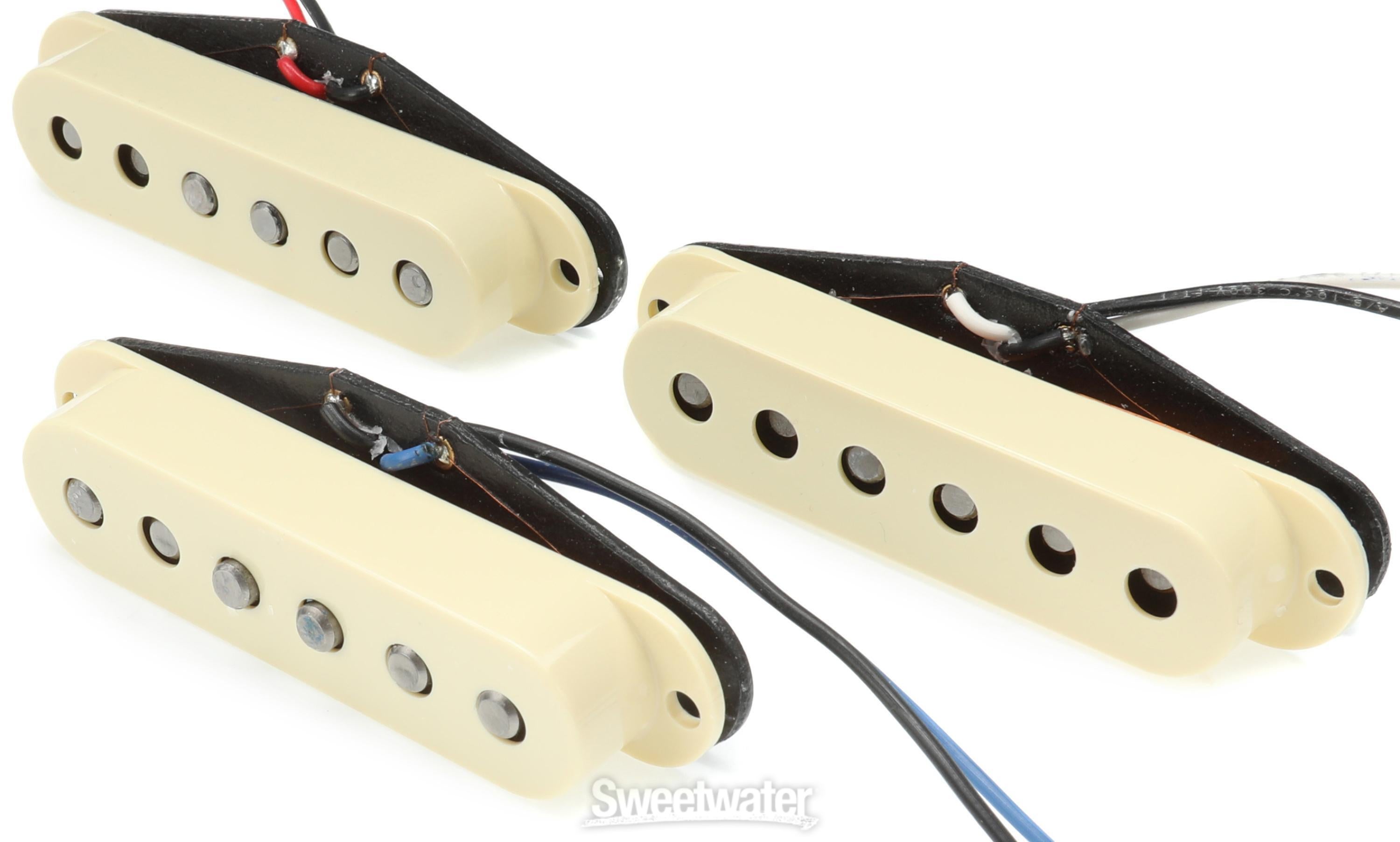 Fender V-Mod Stratocaster 3-piece Pickup Set - Aged White Reviews