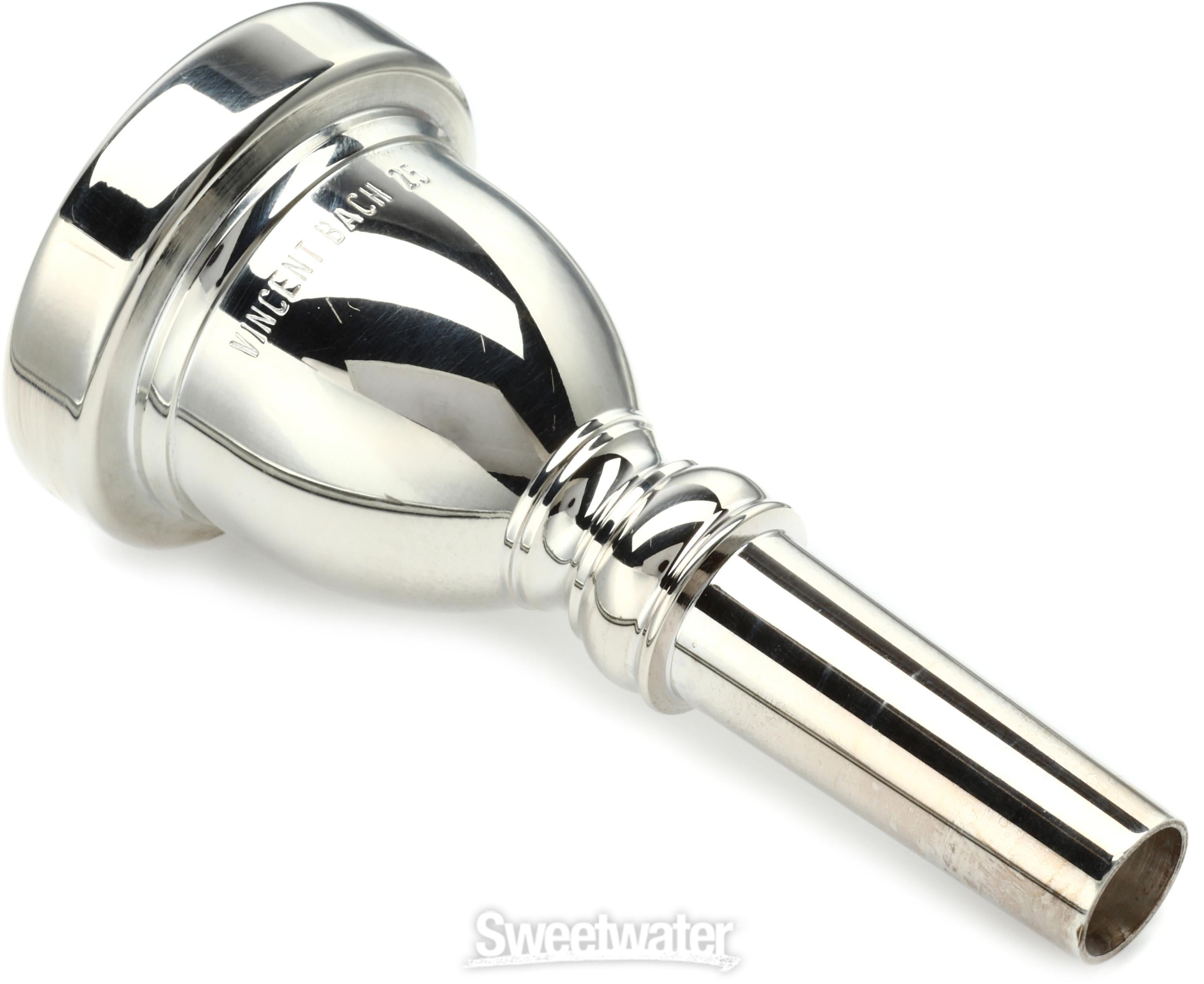 Bach 335 Classic Series Silver-plated Tuba Mouthpiece - 25 