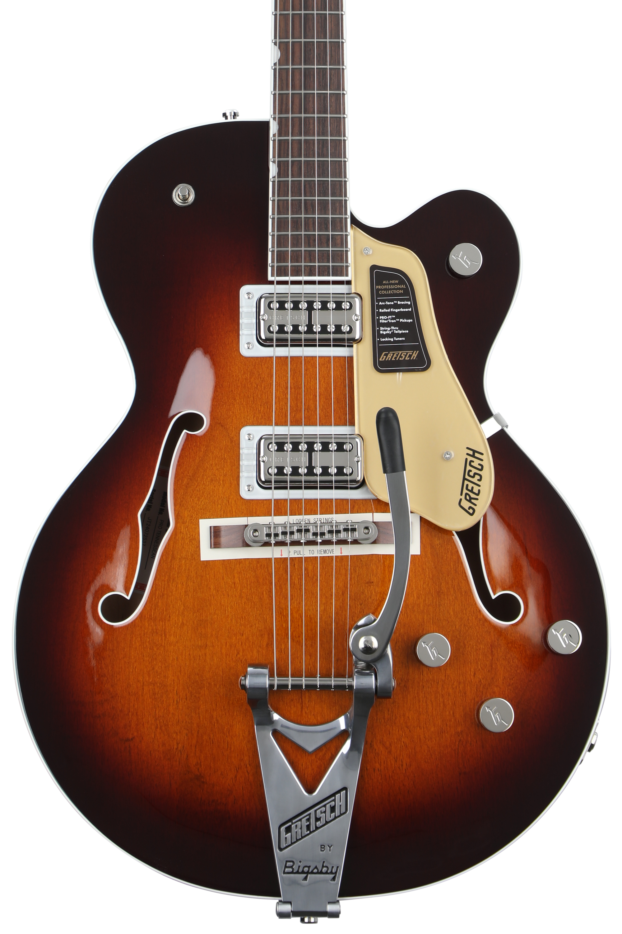 Gretsch G6119T-ET Players Edition Tennessee Rose with Electrone