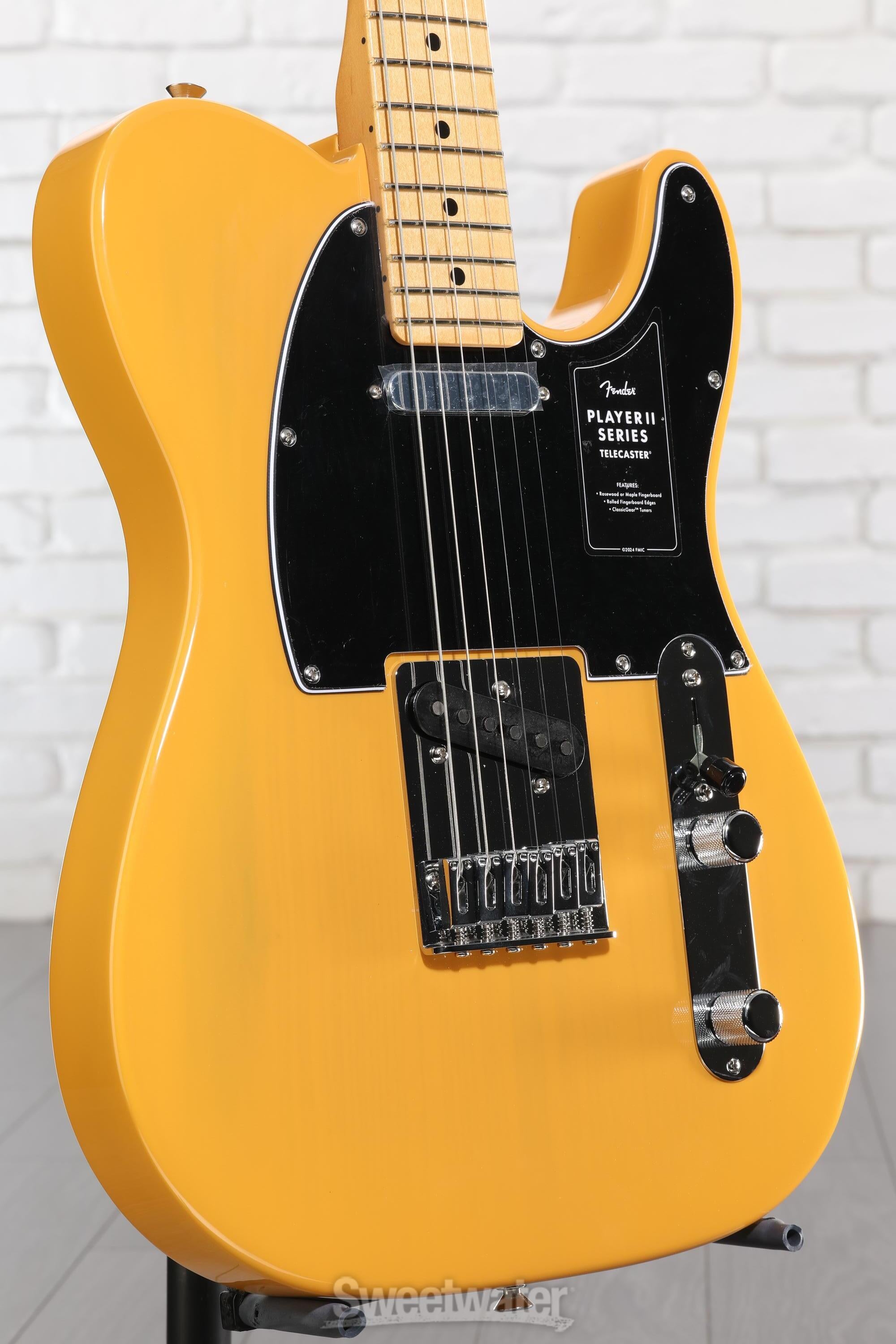 Photo of Fender Player II Telecaster Electric Guitar - Butterscotch Blonde with Maple Fingerboard